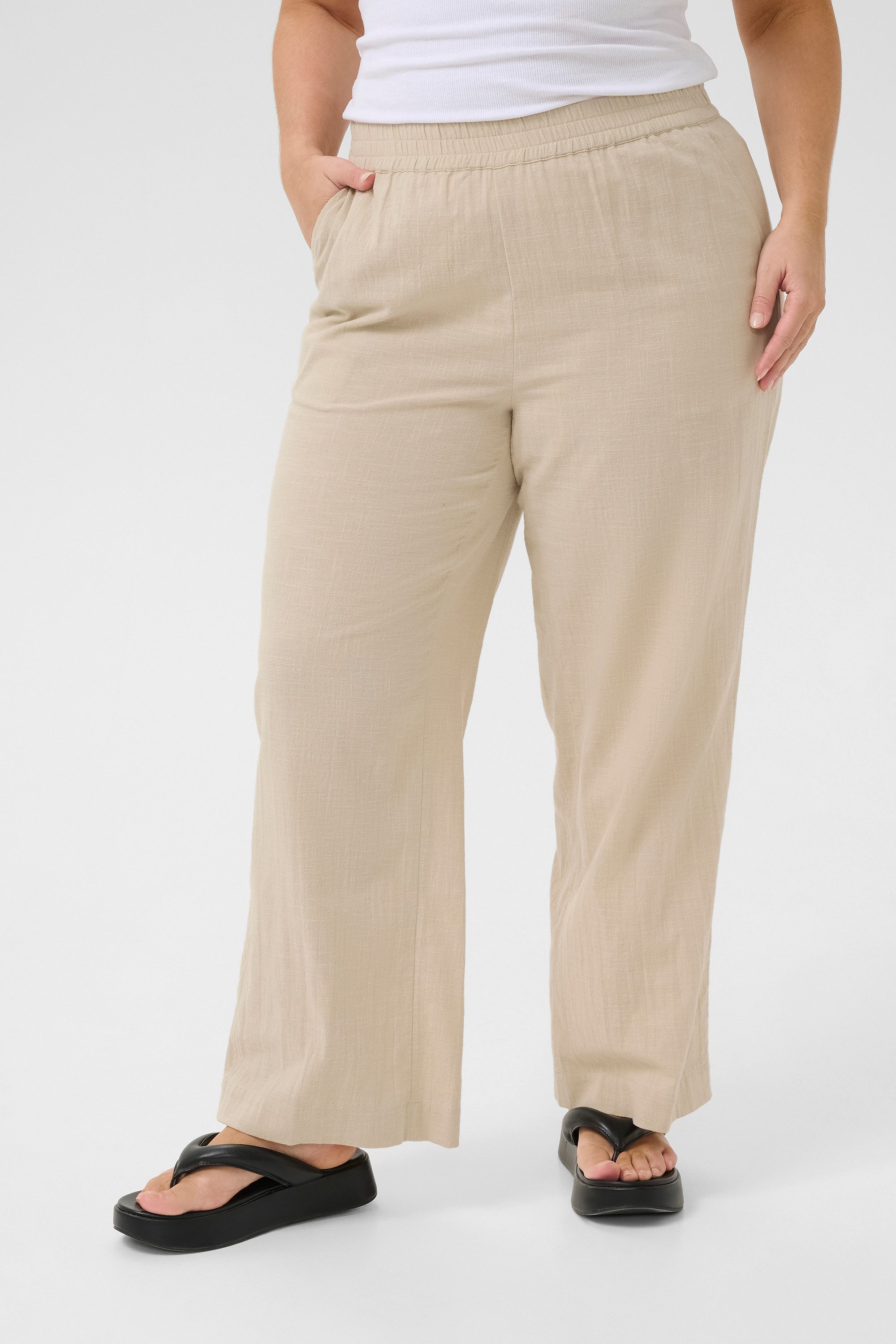 KAFFE Curve Stoffhose Casual Hose KCpaula günstig online kaufen
