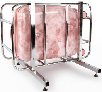 Heys Hartschalen-Trolley Tie-Dye pink, 53 cm, 4 Rollen, Hartschalen-Koffer Handgepäck-Koffer TSA Schloss Volumenerweiterung