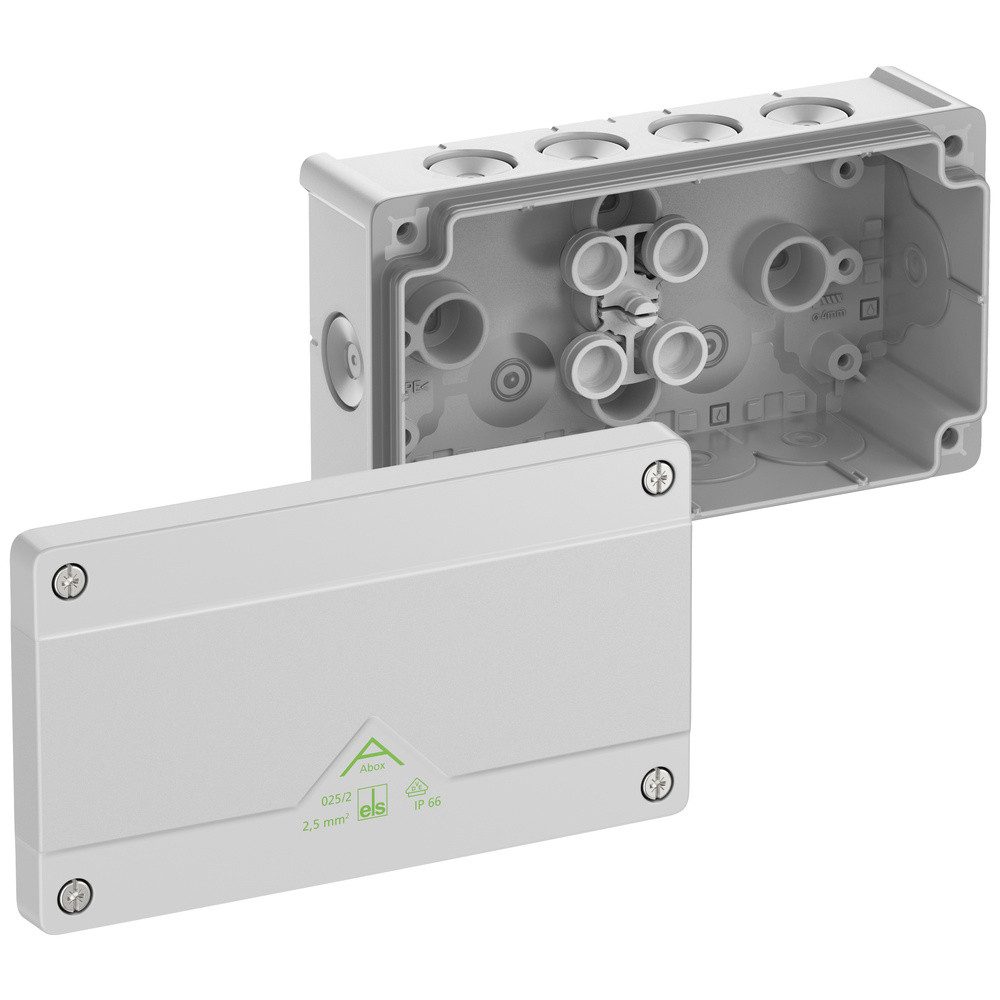 SPELSBERG Verteilerbox Spelsberg 80240201 Abzweigkasten (L x B x H) 87 x 152 x 52 mm Grau IP6