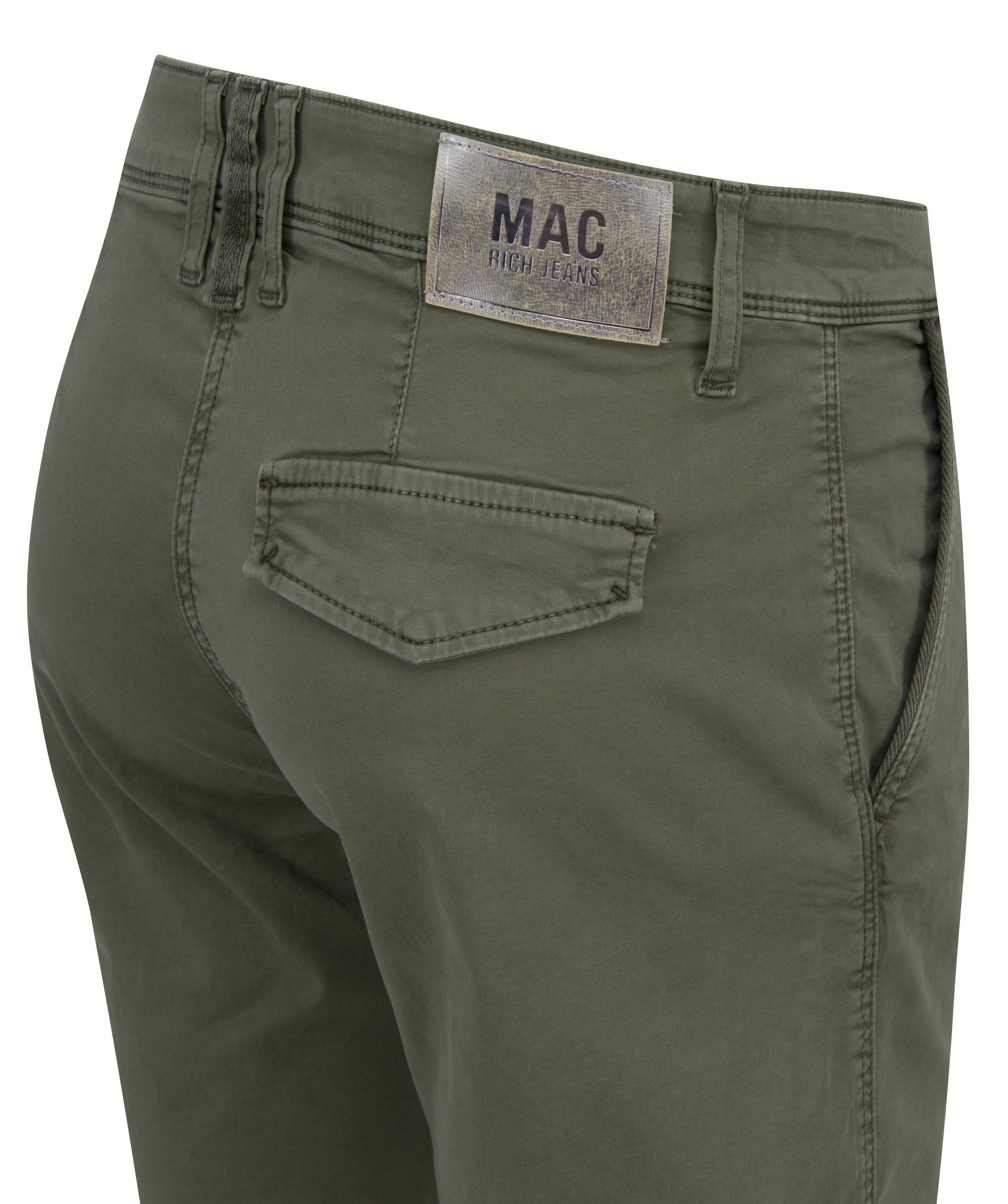 MAC Stretch-Jeans MAC RICH CARGO SHORTY light summer green 2380-01-0430 645V