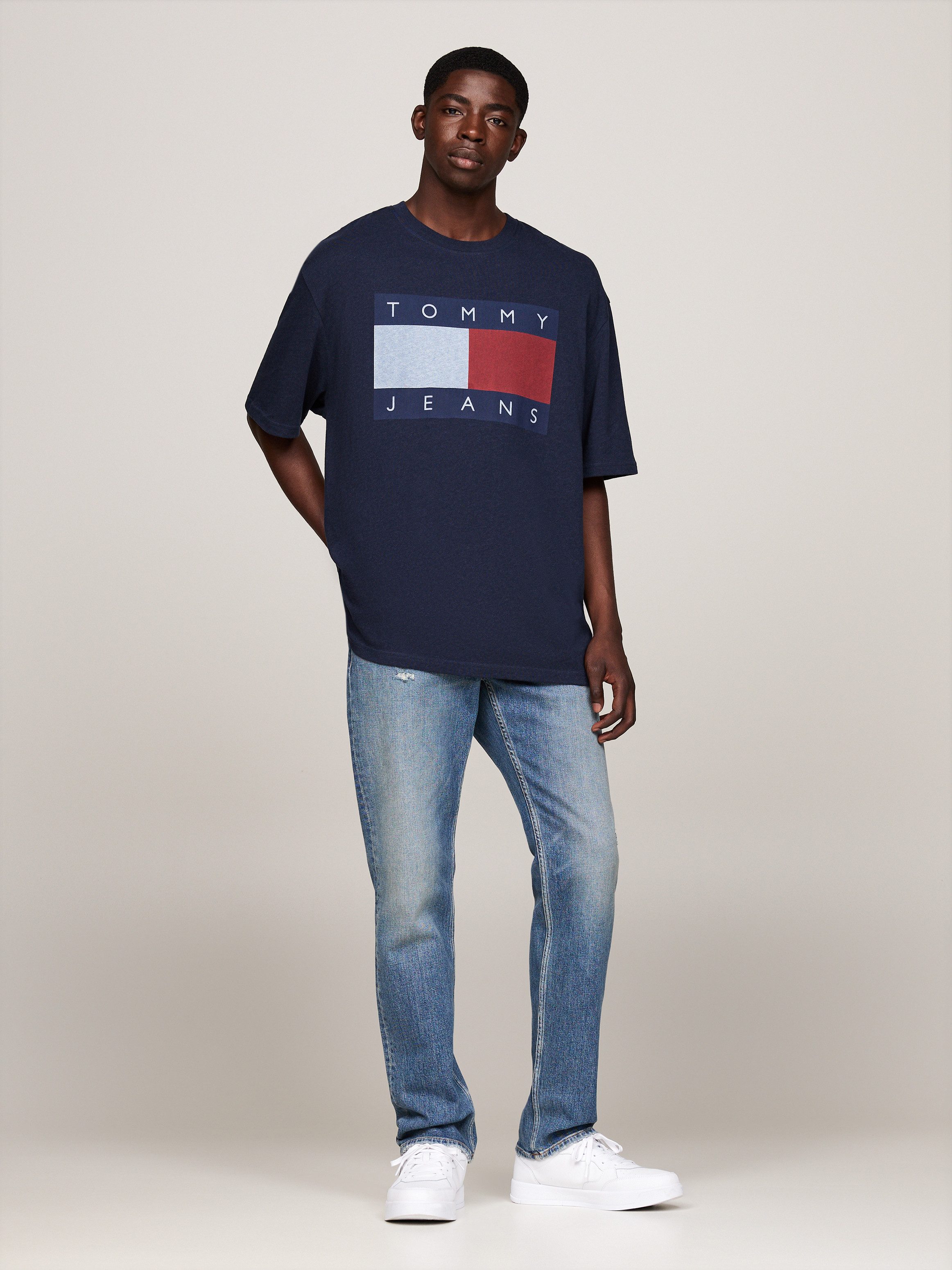 Tommy Jeans T-Shirt TJM RLX MELANGE günstig online kaufen