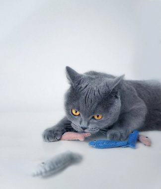 LucyBalu Tier-Intelligenzspielzeug Katzenspielzeug aus Filz, Filzspielzeug für Katzen, Katzenspielsachen