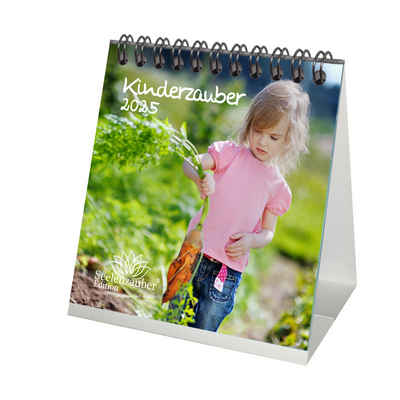 Seelenzauber Tischkalender Kinderzauber Kalender für 2025 Format 10cm x 10cm Familie Kinder
