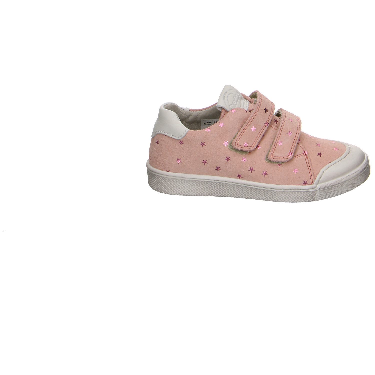 froddo® Froodo Velour Kletthalbschuh Mädchen rot Klettschuh