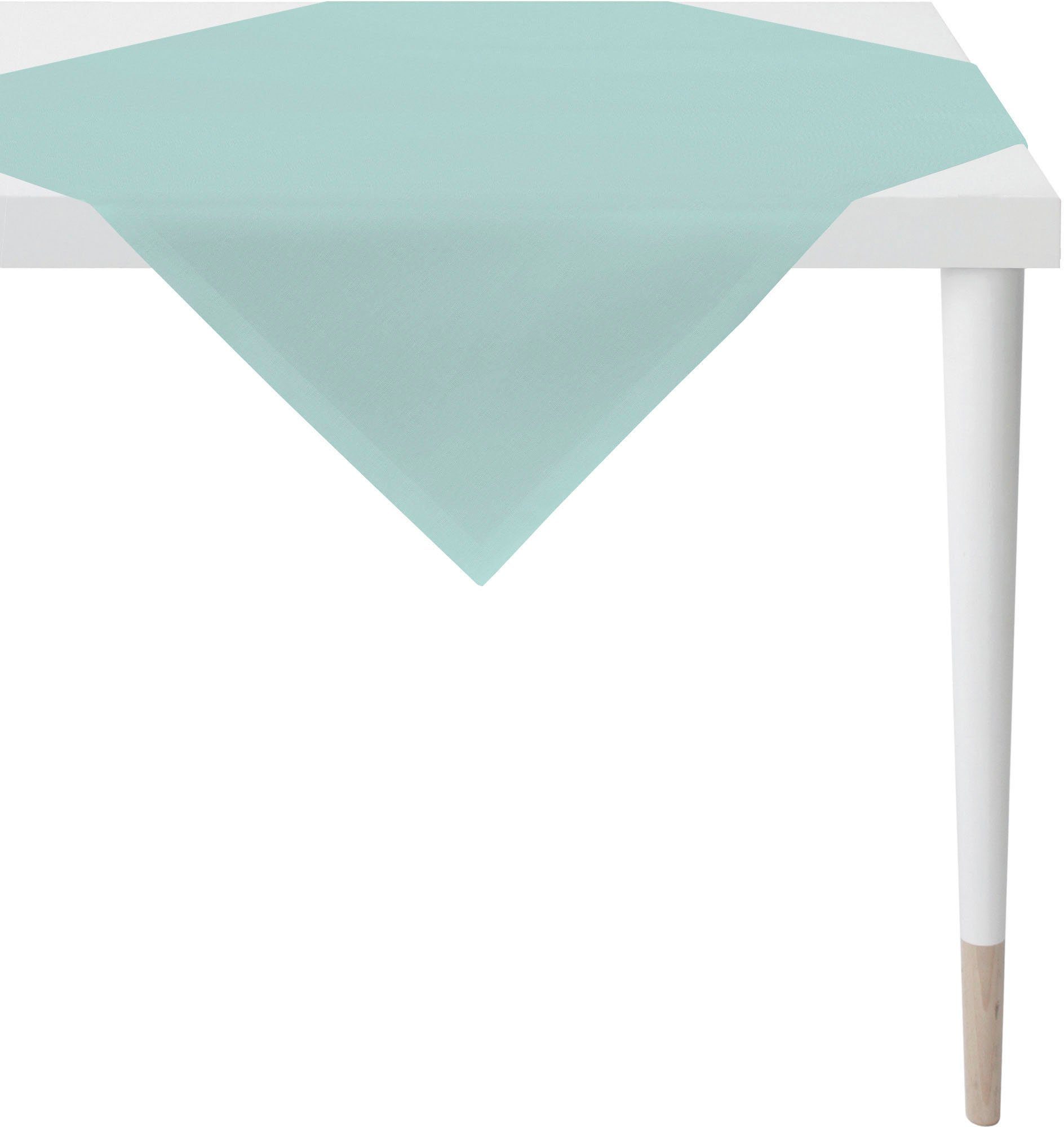 APELT Mitteldecke 3900 Uni / OUTDOOR, Sommerdeko, Sommer (1-tlg), mit Fleckschutz