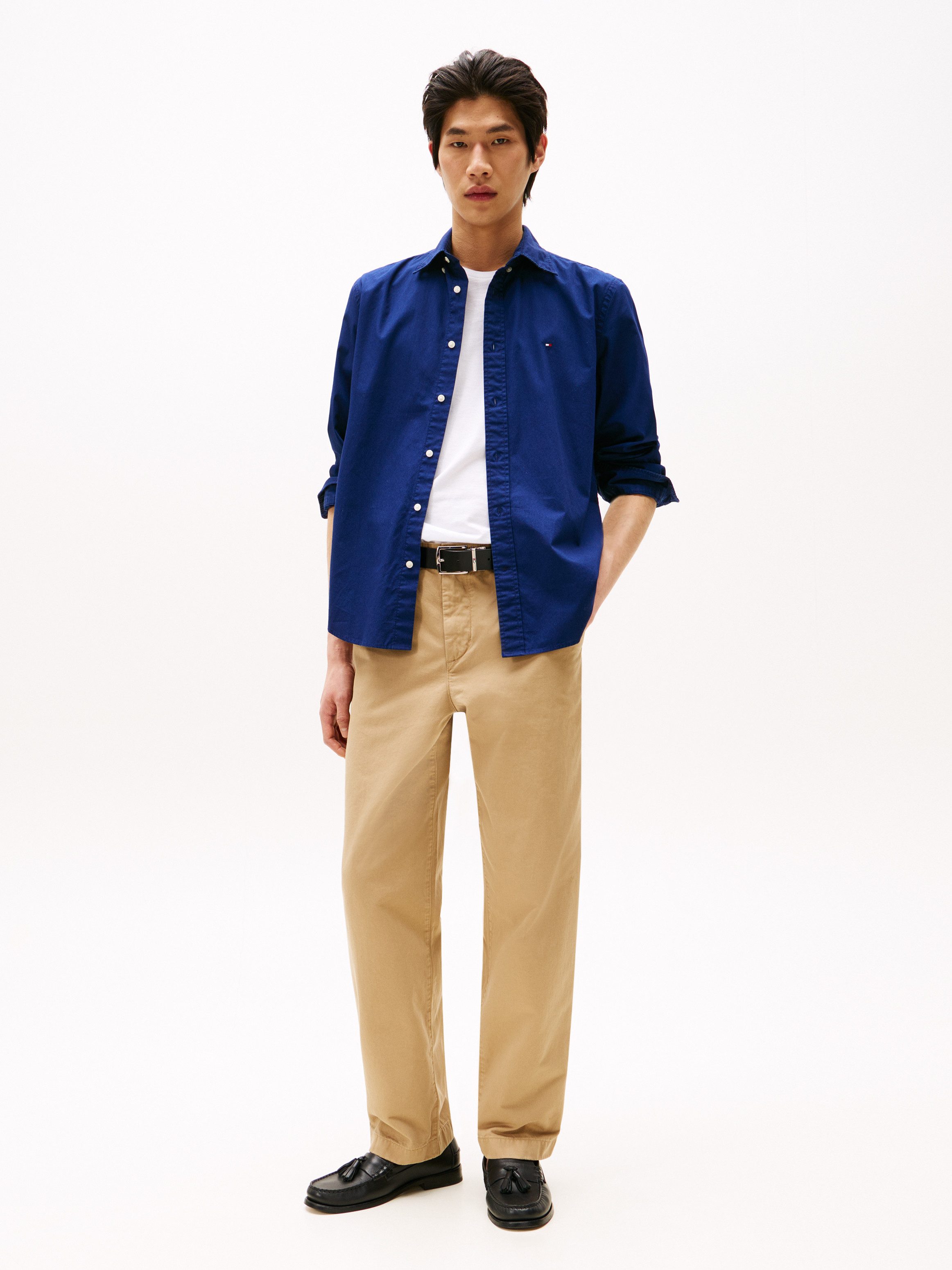 Tommy Hilfiger Businesshemd FLEX POPLIN SOLID günstig online kaufen