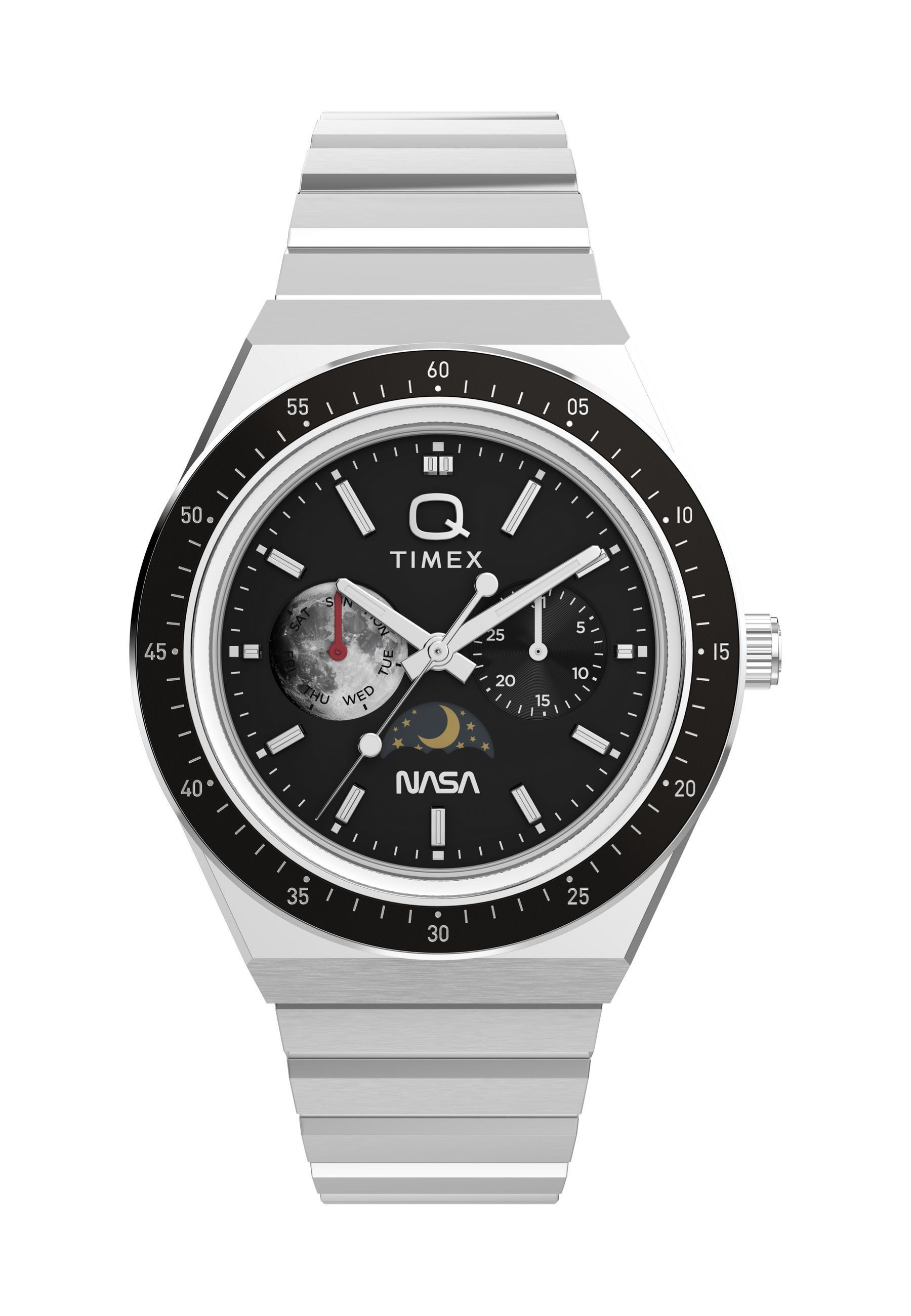 Timex Quarzuhr Q Timex Vintage Inspired NASA, (1-tlg), Quarz-Analog