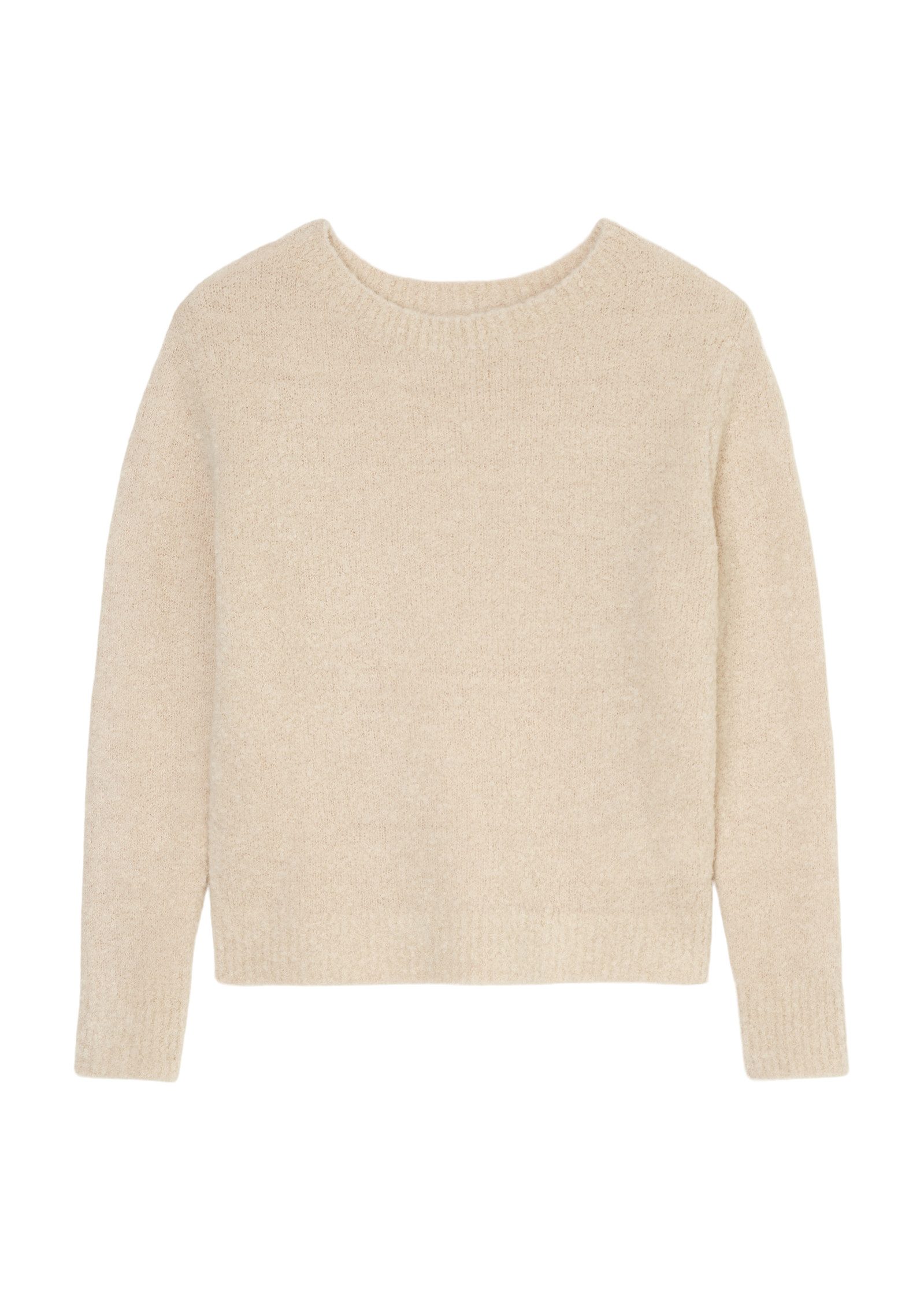 Strickpullover Bouclé-Pullover - Regular Fit