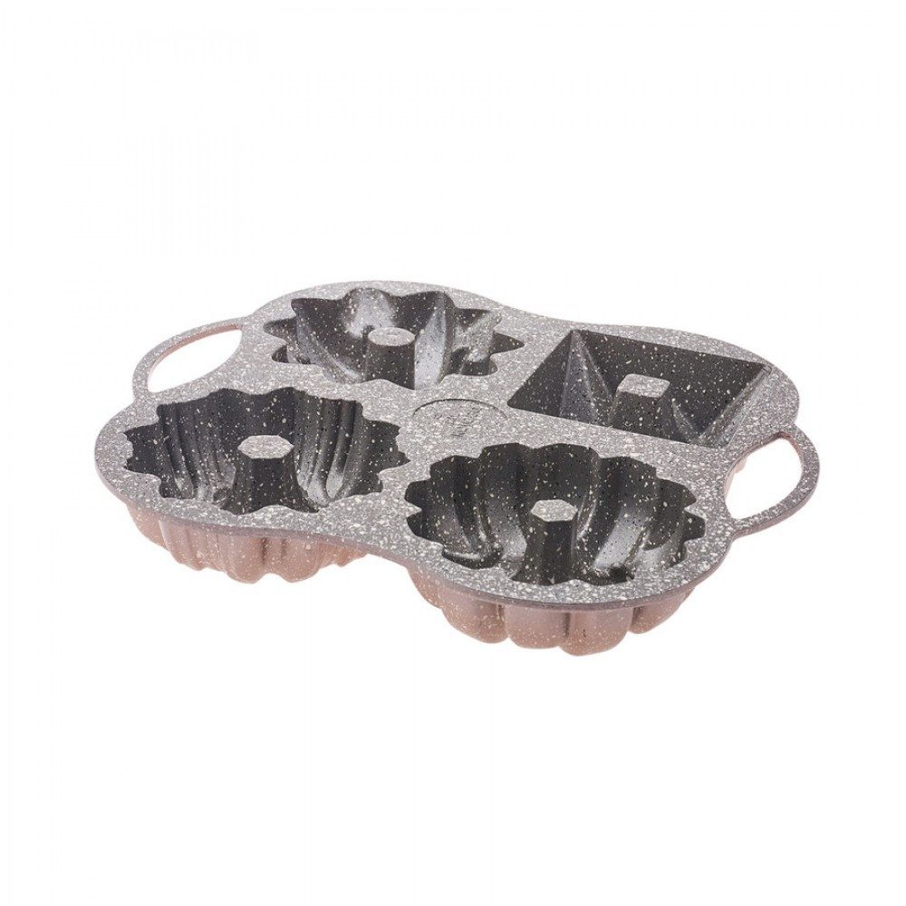 Karaca Kuchenteller Karaca Cake Pro 4 Teilige Rosegold Gießen Kuchenform Kuchenblech