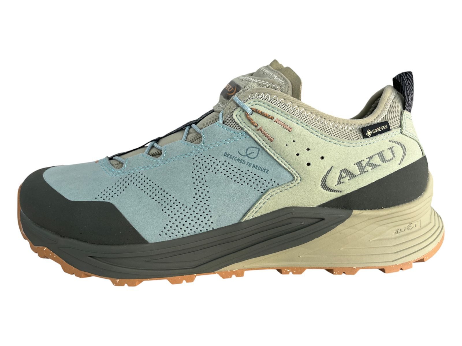 AKU AKU Herren OMNIA V-LIGHT GTX 771-578 hellblau hellgrün Wanderschuh