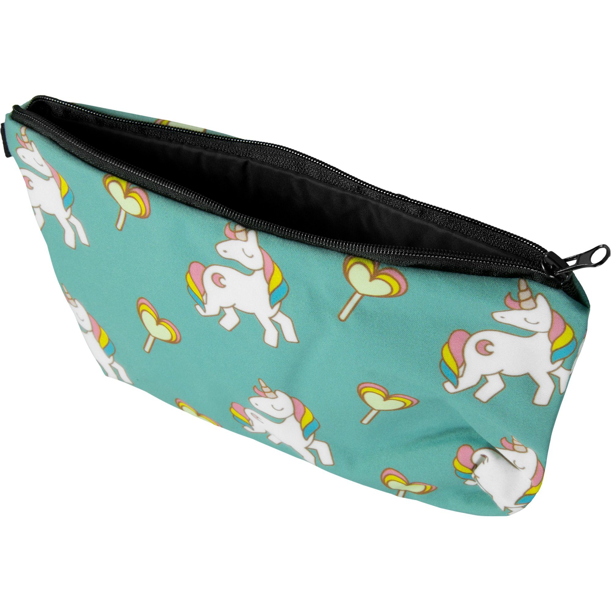cosey Kosmetiktasche Einhorn Design – Make-up Tasche & Kulturbeutel (Einzelprodukt, 1 Stück)
