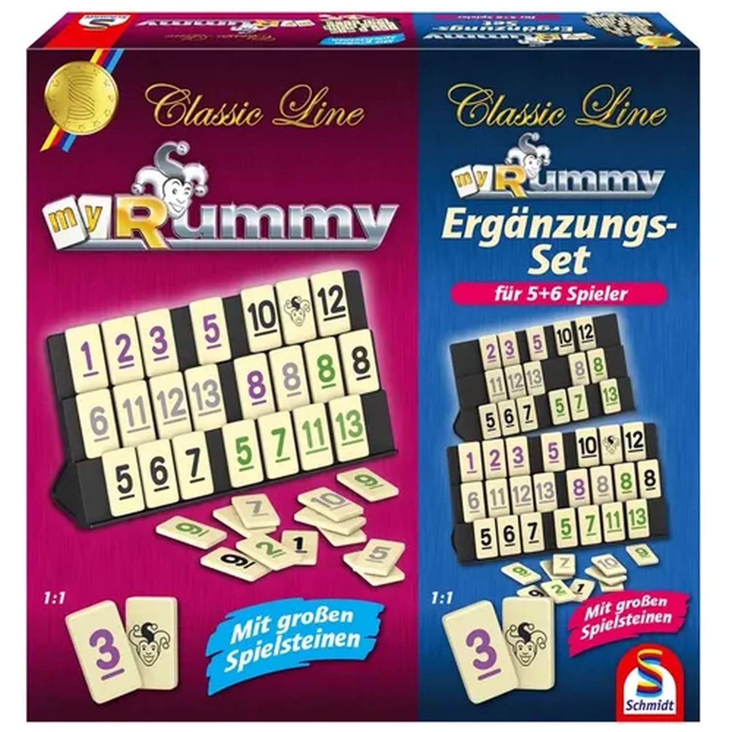 Spiel MyRummy Erweiterung Classic Line für 5 & 6 Spieler