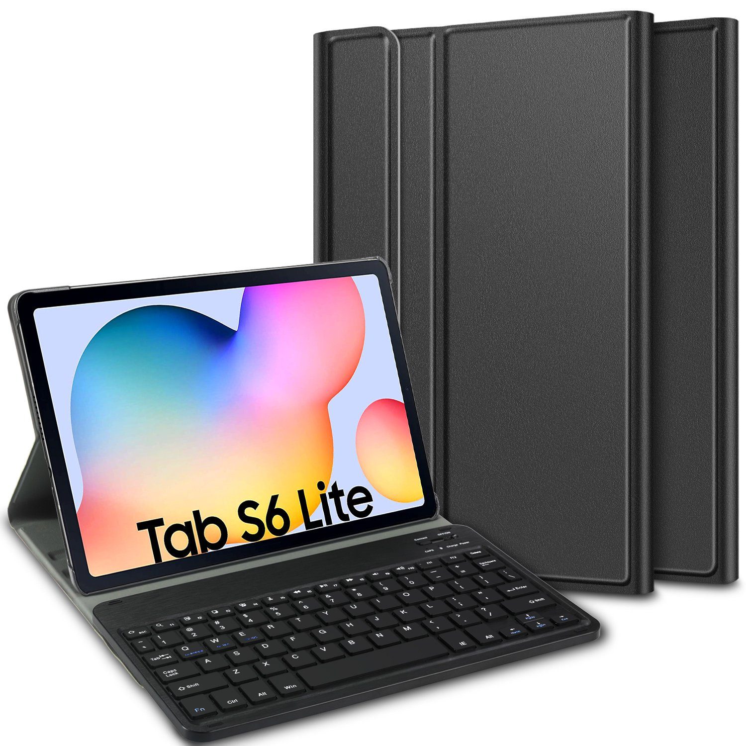 IVSO »Tastatur Keyboard Hülle für Samsung Galaxy Tab S6 Lite 10,4 Zoll  (Deutsches QWERTZ)« Tablet-Tastatur online kaufen | OTTO