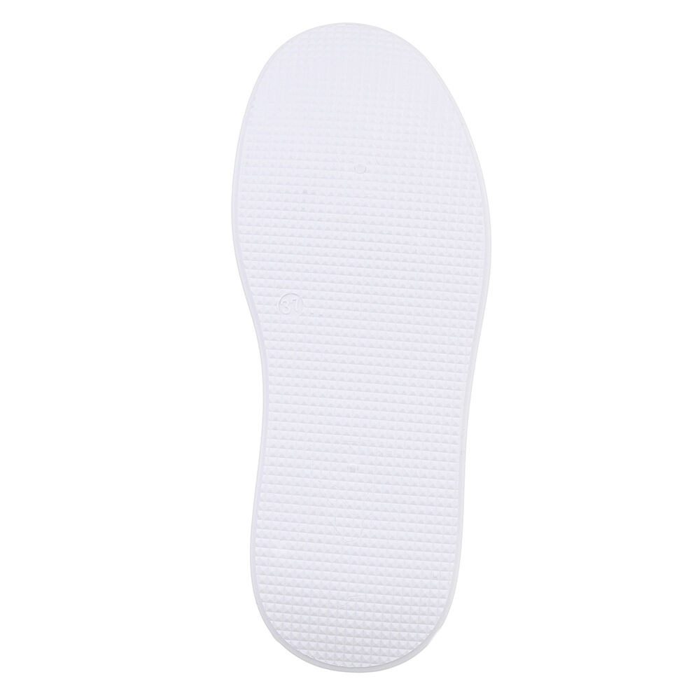 Ital-Design Damen Low-Top Freizeit Sneaker (88930468) Keilabsatz/Wedge Sneakers Low in Weiß