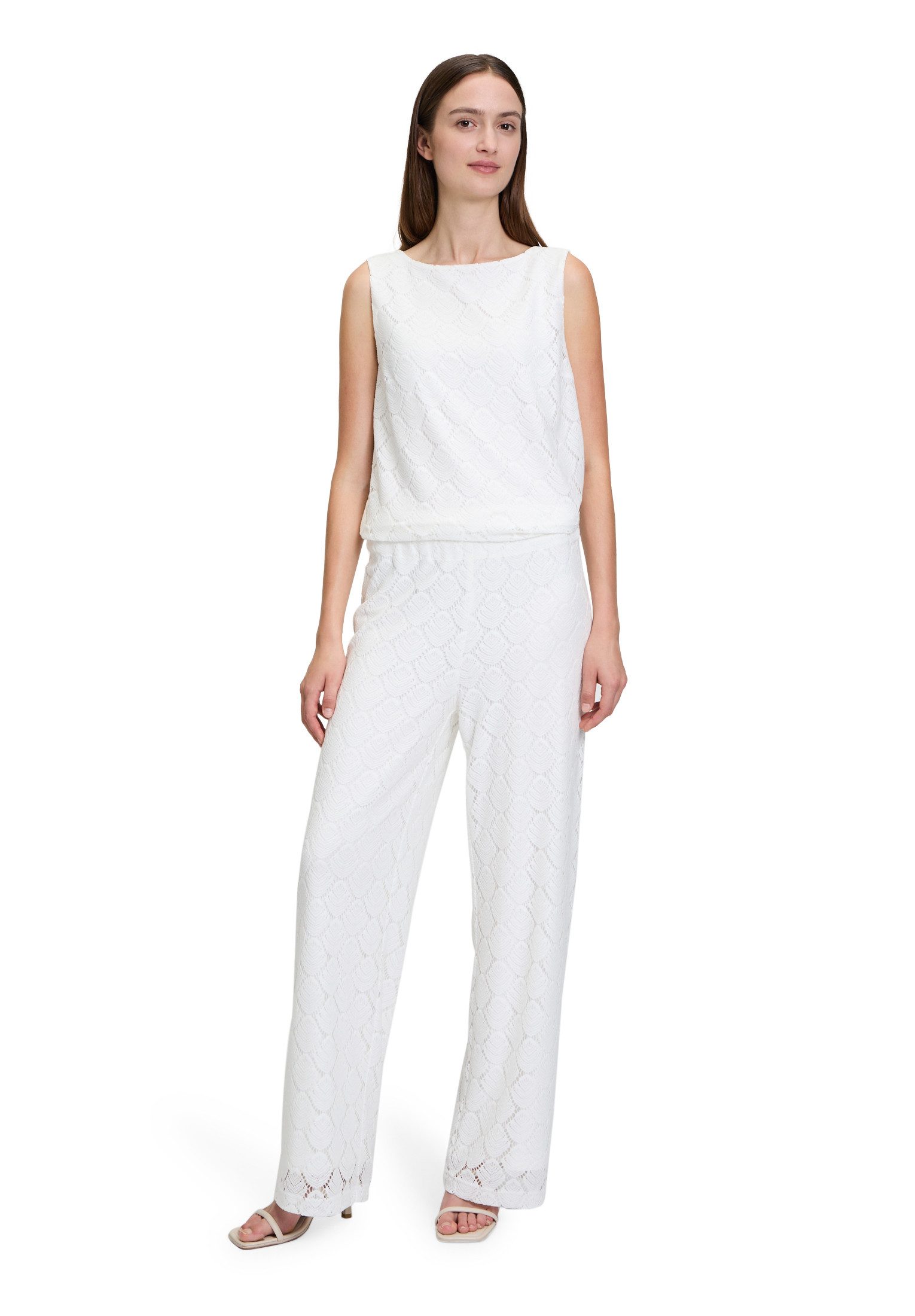 Betty&Co Schlupfhose Damen mit Lochmuster Material