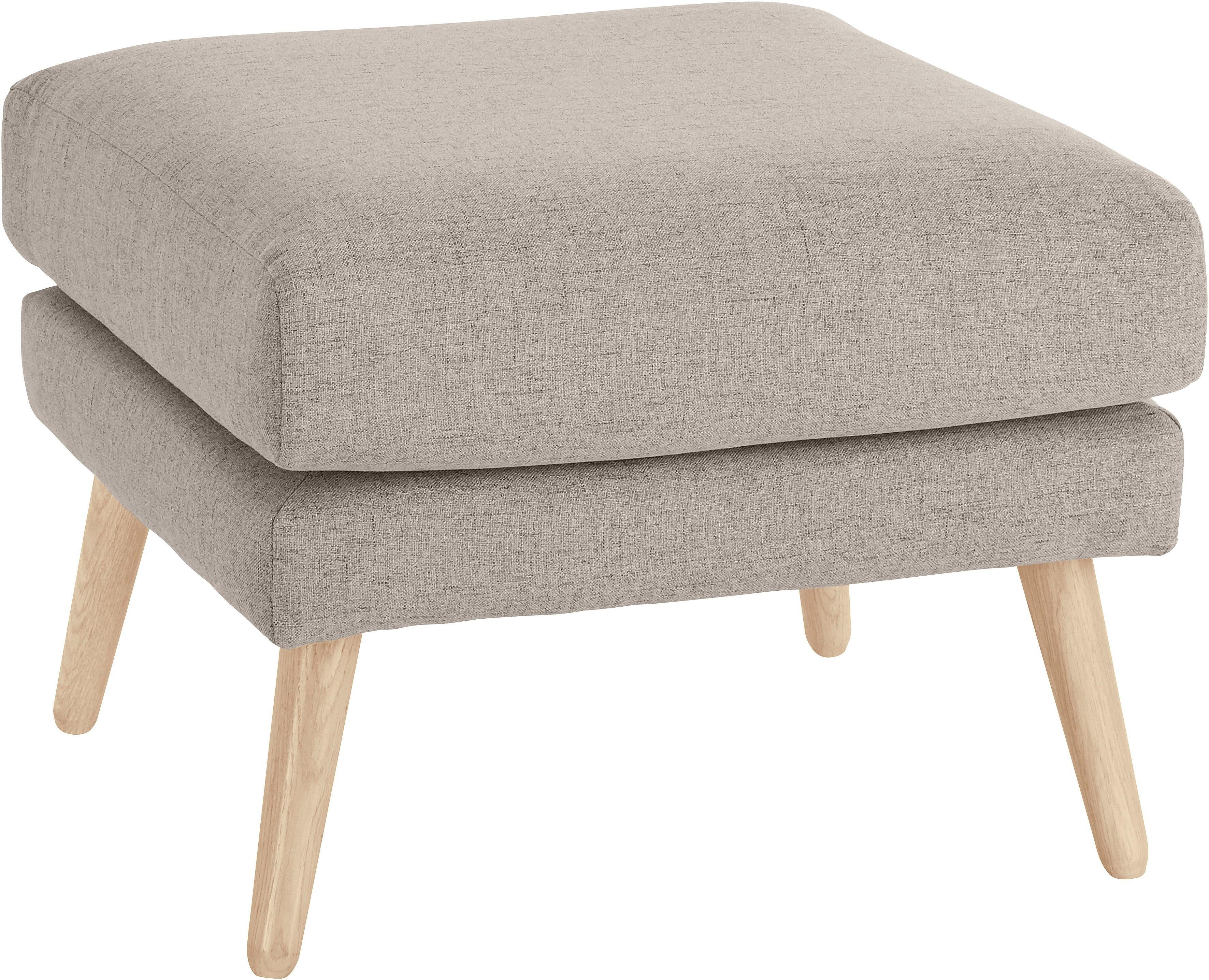 andas Hocker Bille, mit Eiche-Beinen, Design günstig online kaufen