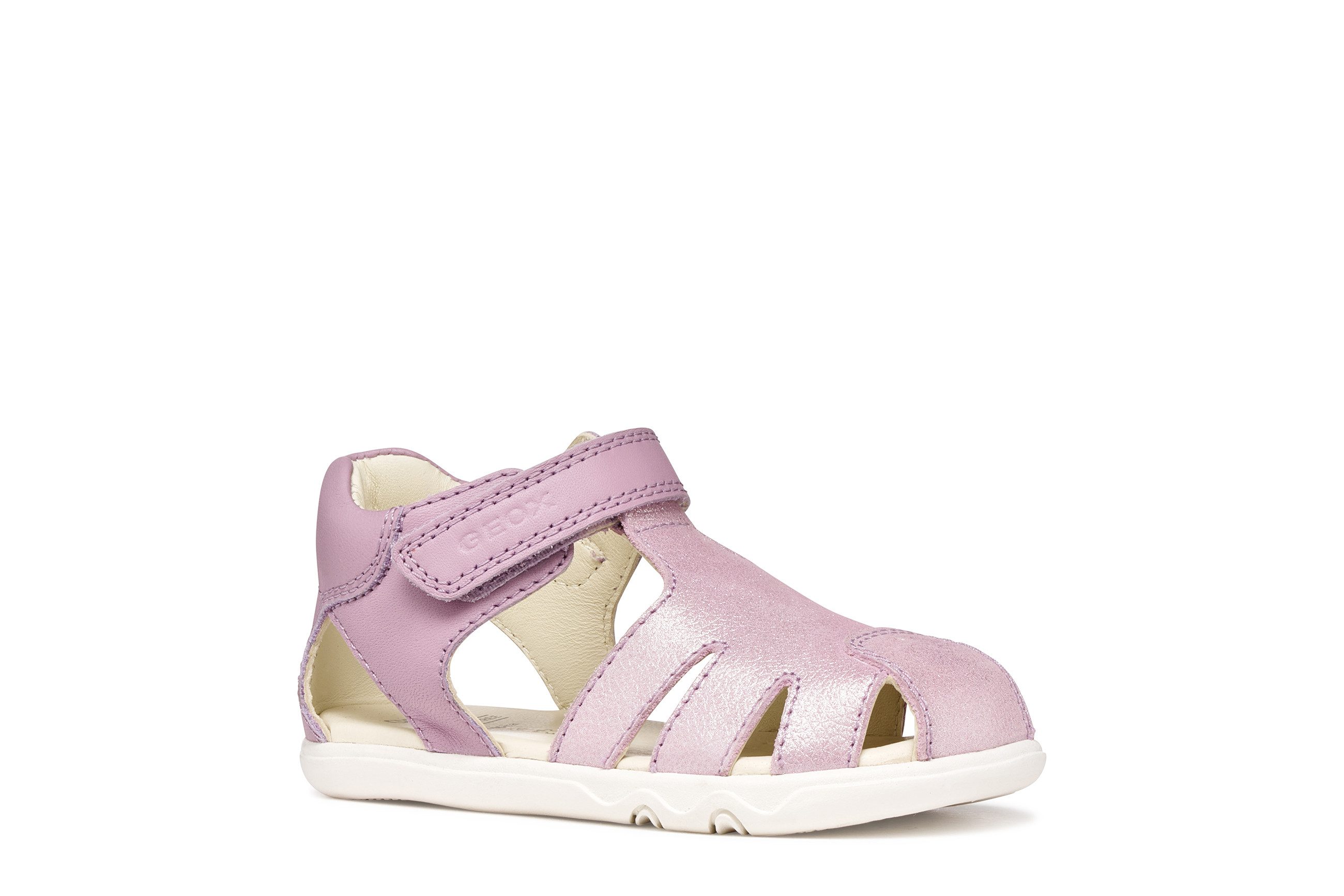 Geox B SANDAL STEPPIEUP G Lauflernschuh Babyschuh, Sommerschuh mit Größenschablone zum Download