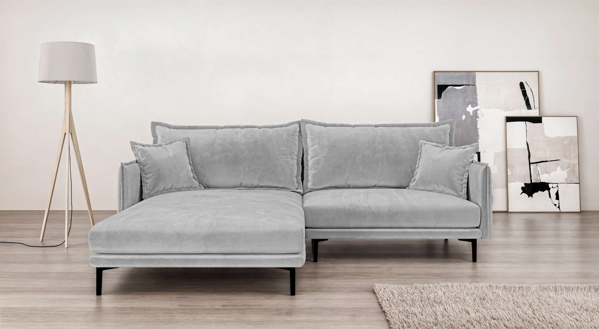 INOSIGN Ecksofa ALEXANDRIA mit Recamiere rechts günstig online kaufen
