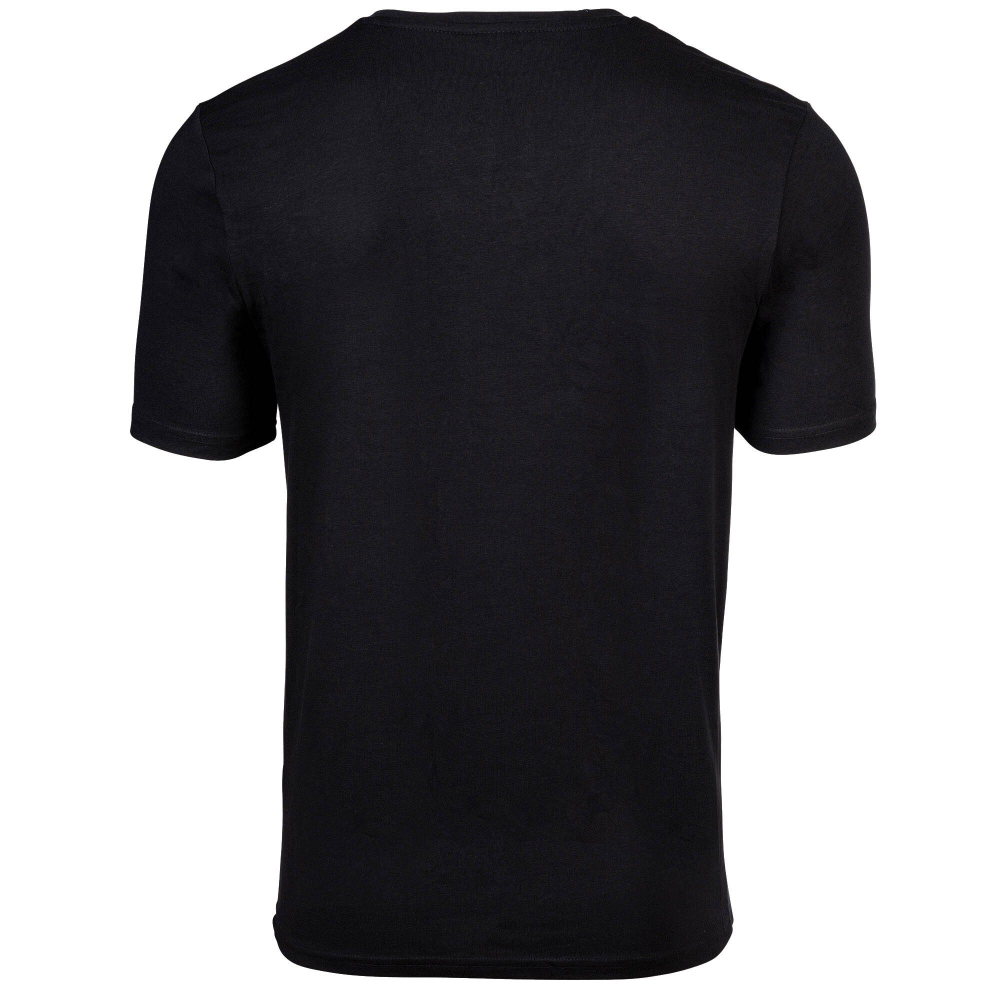 Schwarz Herren Basic, Rundhals T-Shirt Pack s.Oliver T-Shirt, - 4er