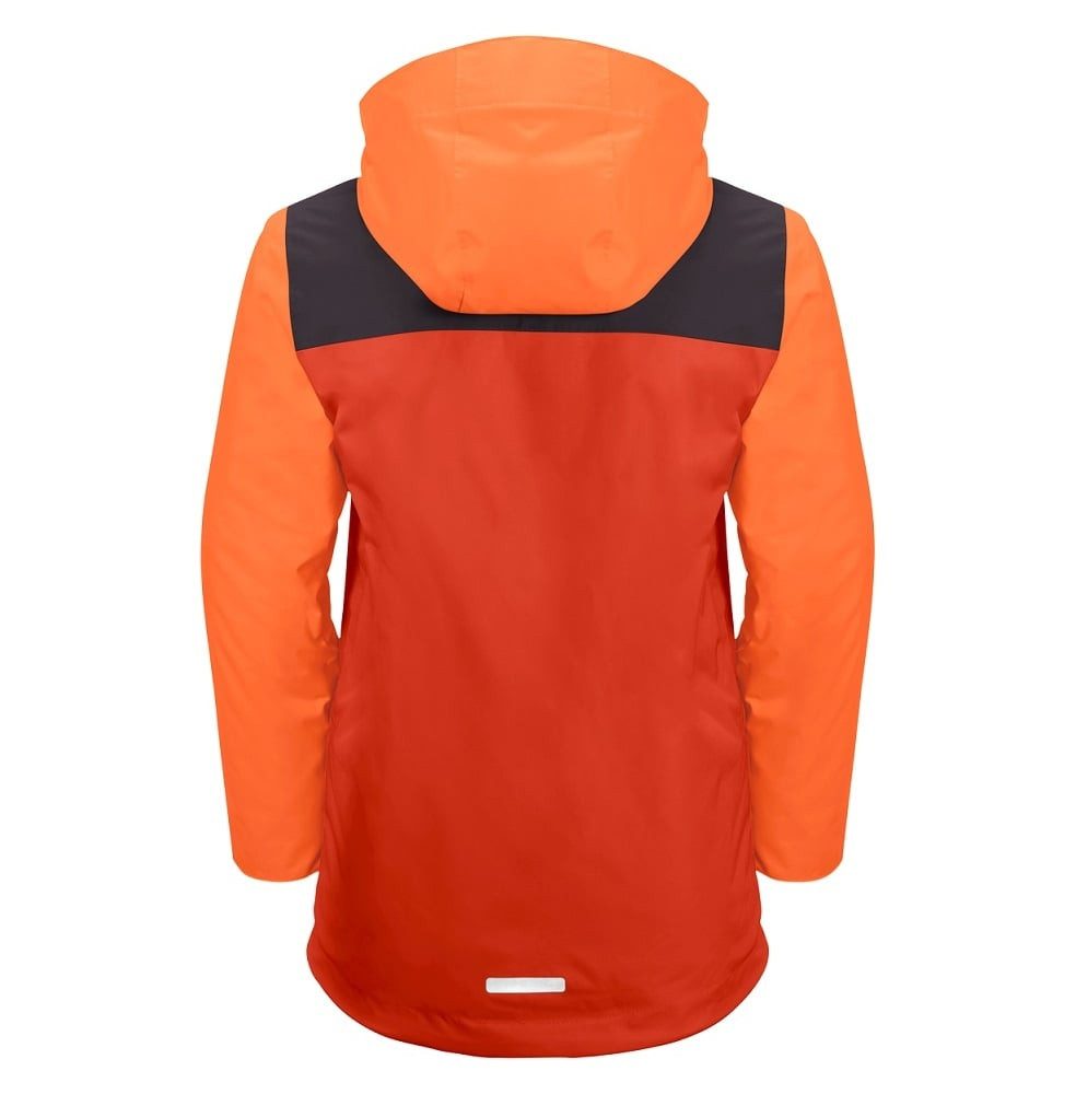 Jack Wolfskin Winterjacke Icy Mountain (wasser- und winddicht, atmungsaktiv,warm) orange Kids