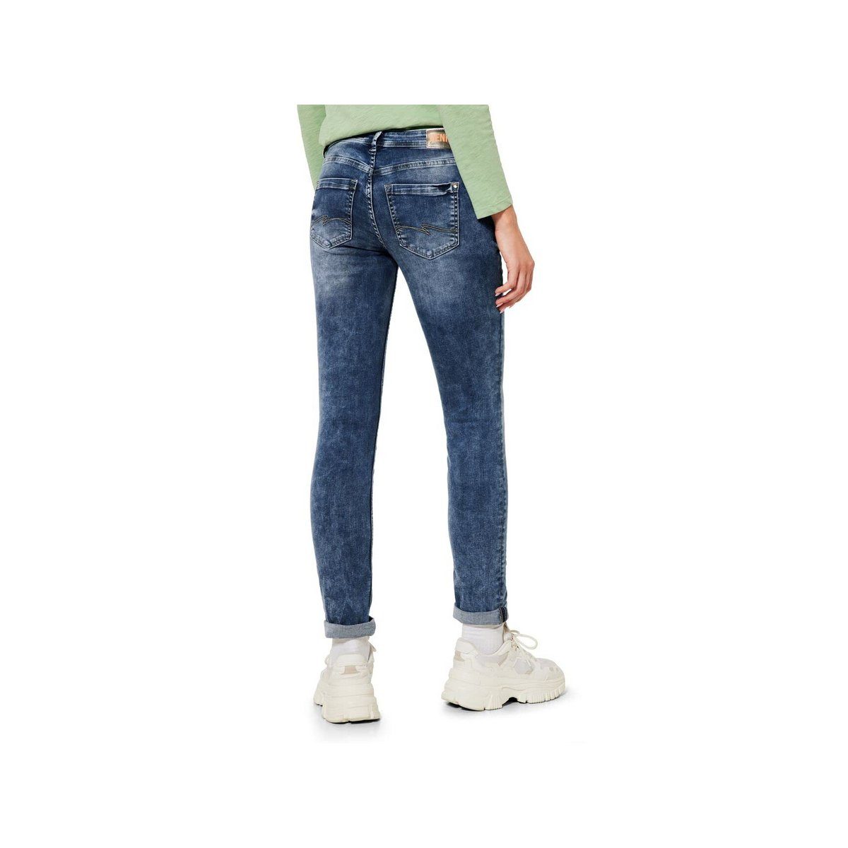 blau ONE 5-Pocket-Jeans STREET (1-tlg)