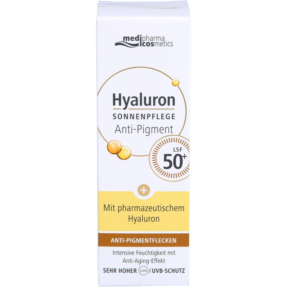 Sonnenschutzcreme Hyaluron Sonnenpflege Anti-Pigment LSF 50+
