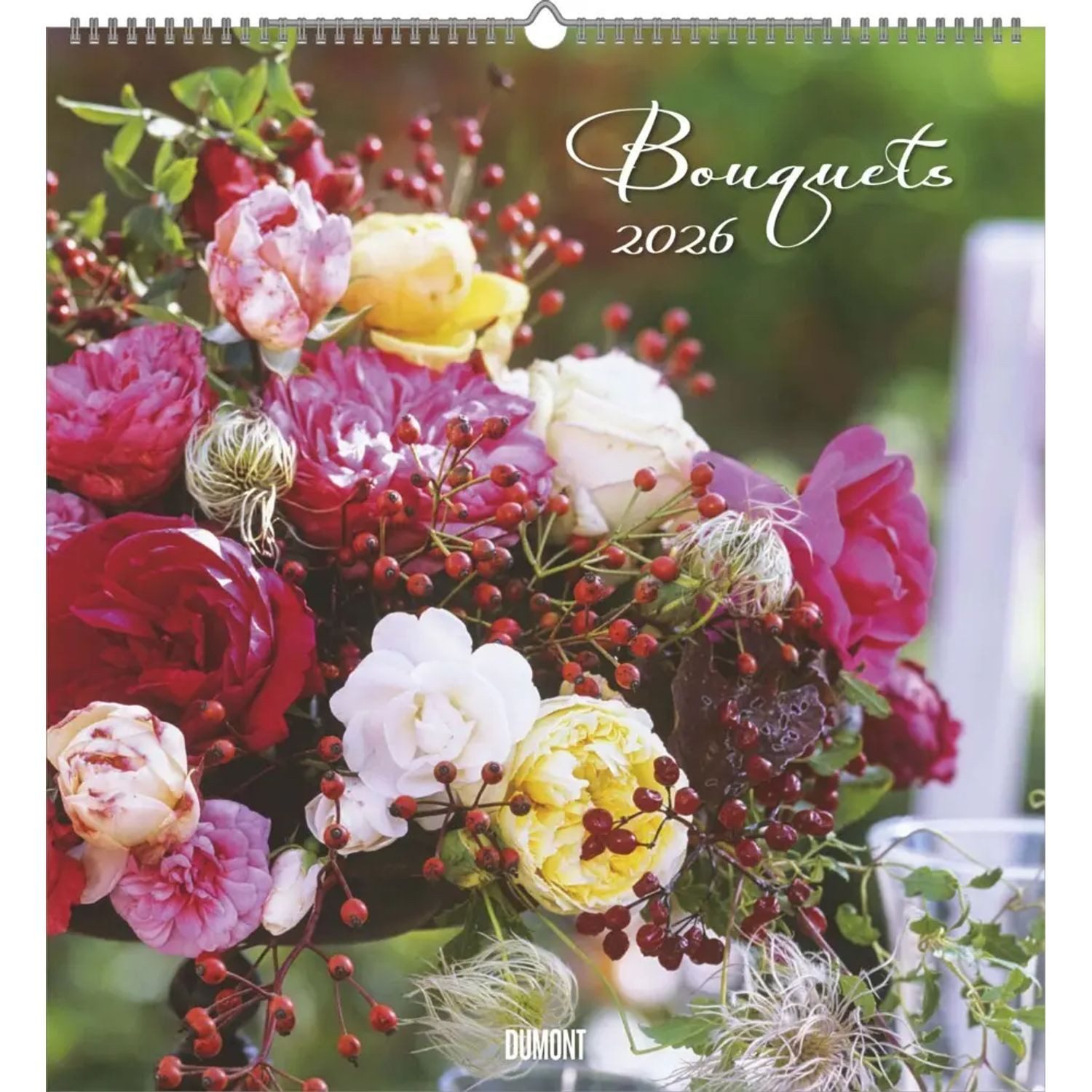 DUMONT Wandkalender DUMONT - Bouquets 2026 - Wandkalender 45 x 48 cm, Fotokalender mit...