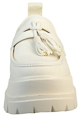 Buffalo 1622392 Aspha Loafer Tassel Offwhite Slipper