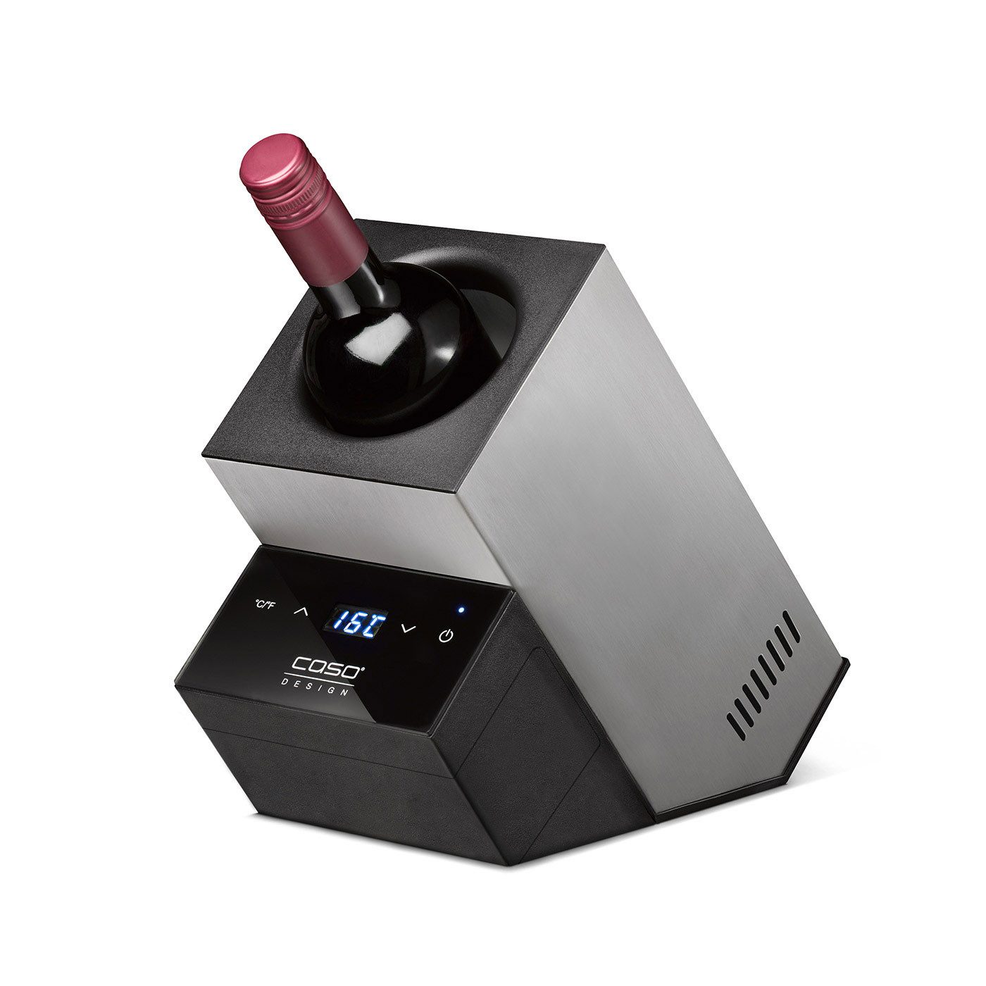 Caso Elektrischer Weinkühler WineCase Deluxe Inox