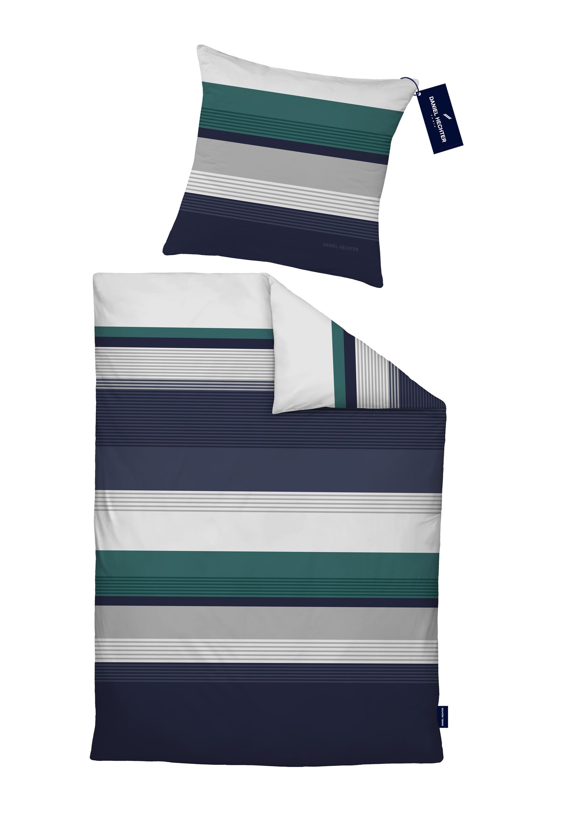 Daniel Hechter Bettwäsche Daniel Hechter Biber Bettwäsche 0001312 QUERSTREIF