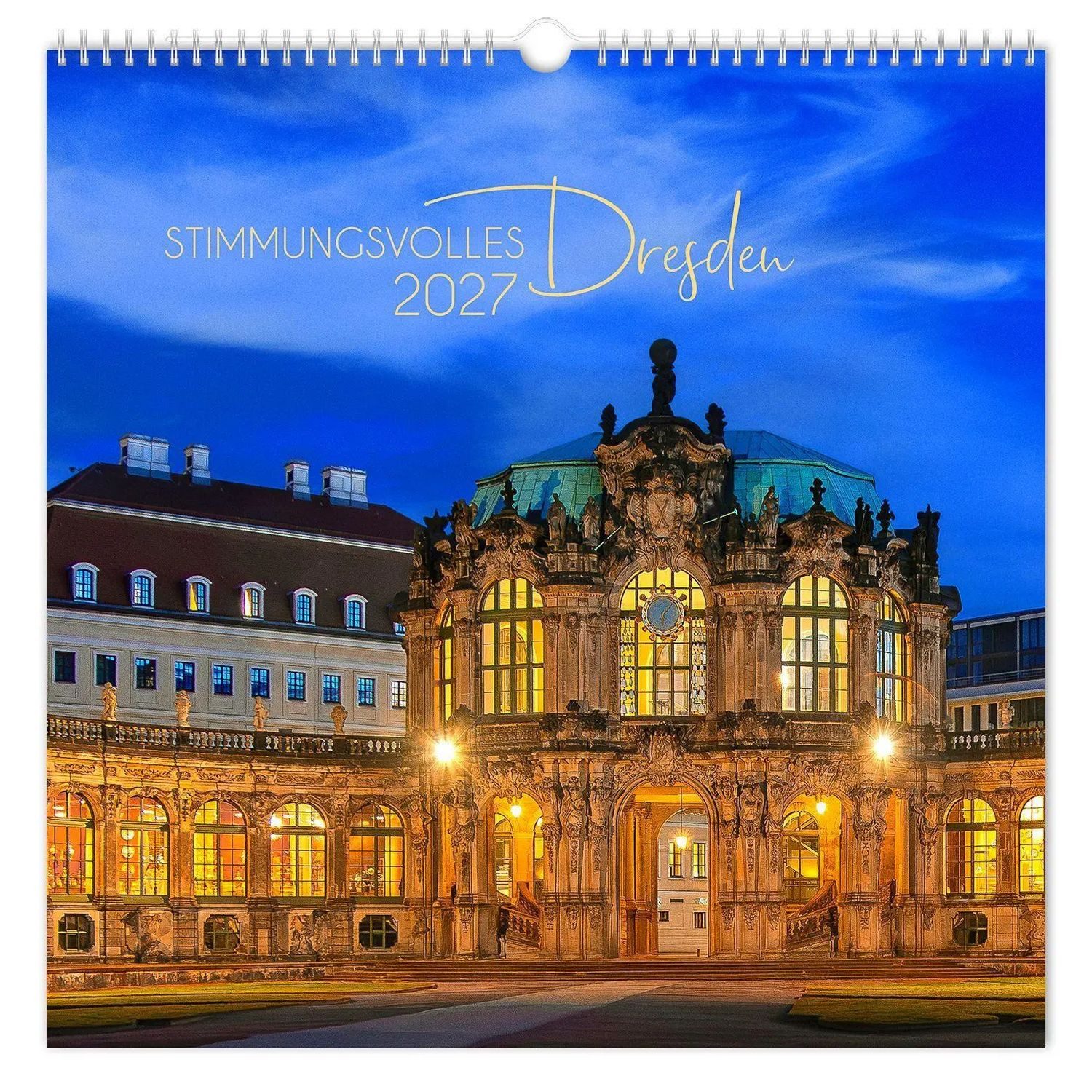 Schubert Wandkalender Kalender Stimmungsvolles Dresden 2027