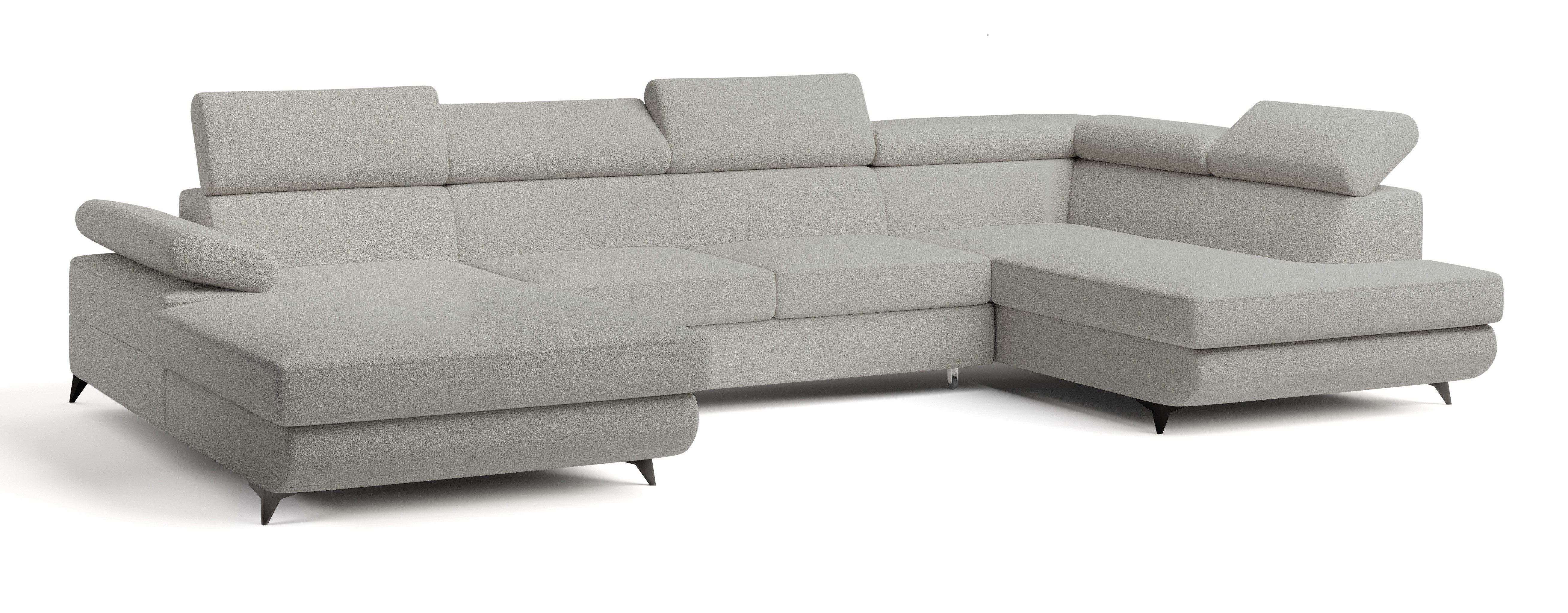 Masseno Ecksofa RUBANO mit Schlaffunktion U-Form, günstig online kaufen