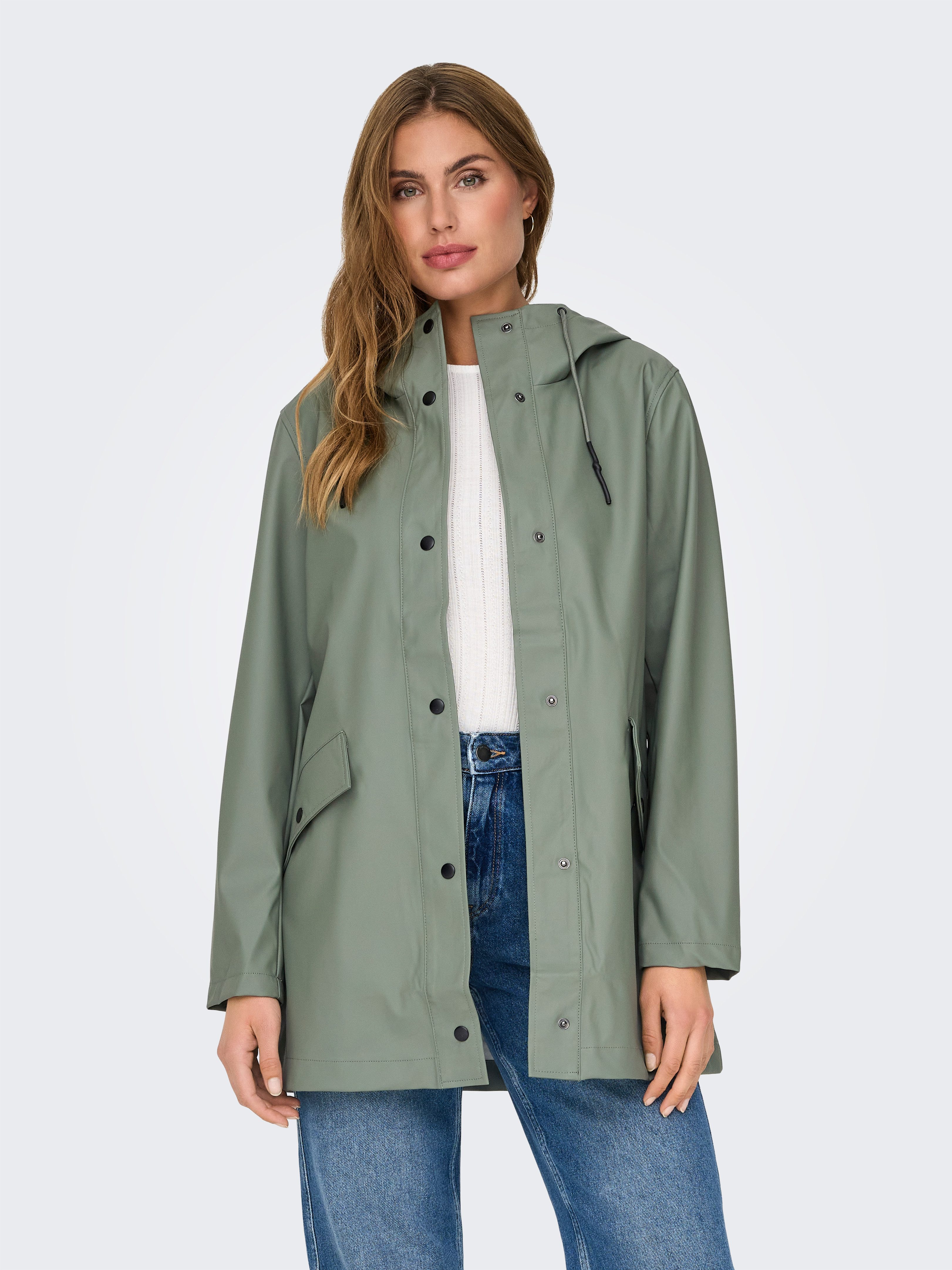 ONLY Kurzmantel ONLELISA RAINCOAT OTW NOOS günstig online kaufen
