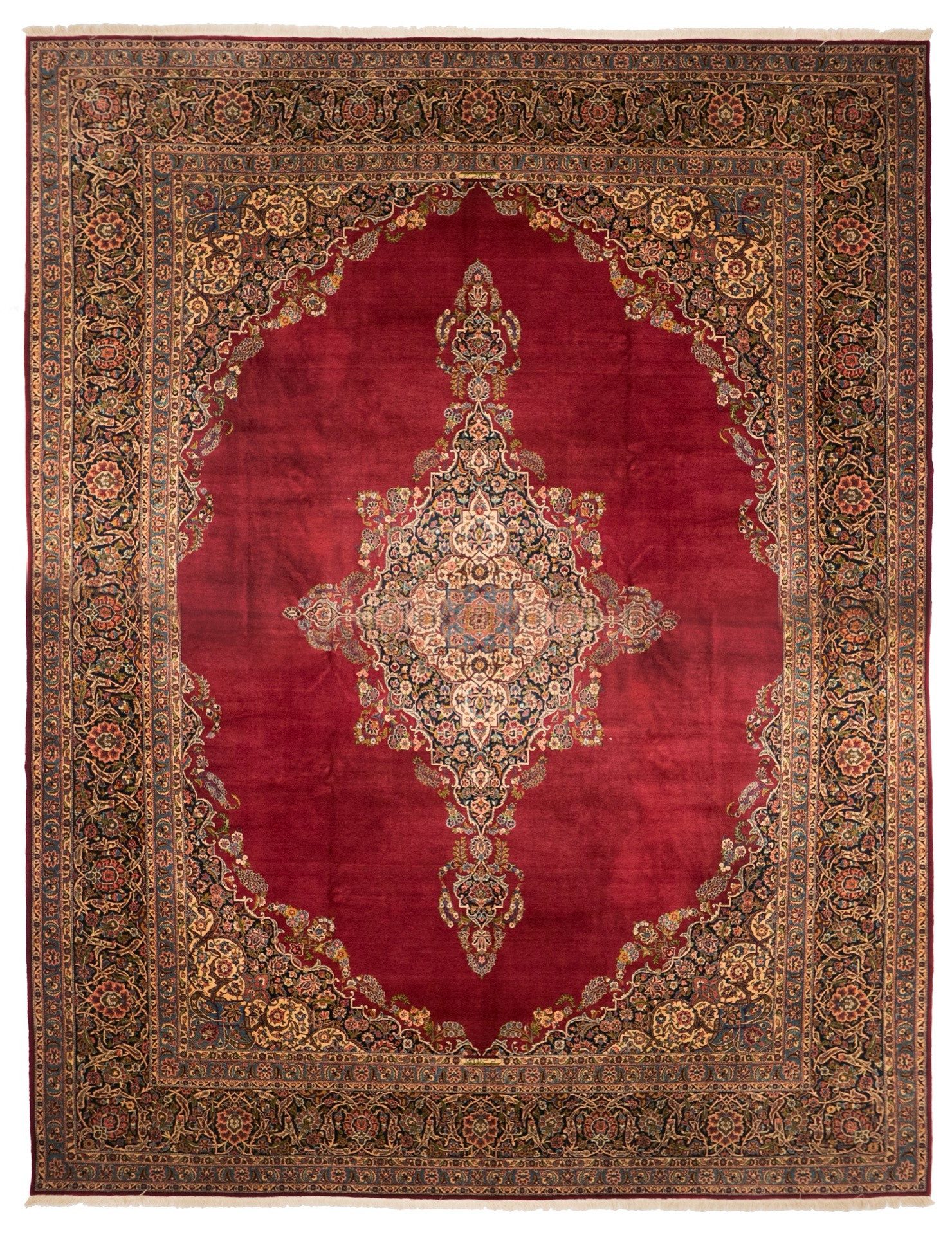 hadys Orientteppich Kashan antik, rechteckig