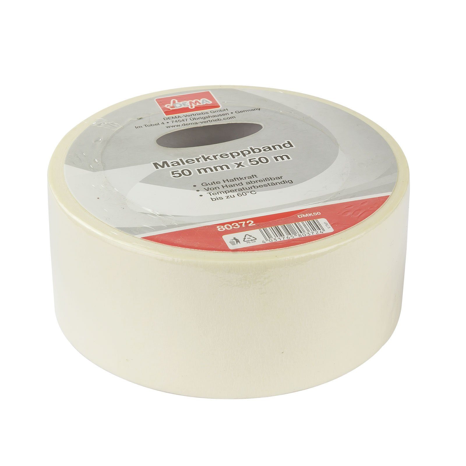 DEMA Kreppband Malerkreppband 50mm x 50m günstig online kaufen