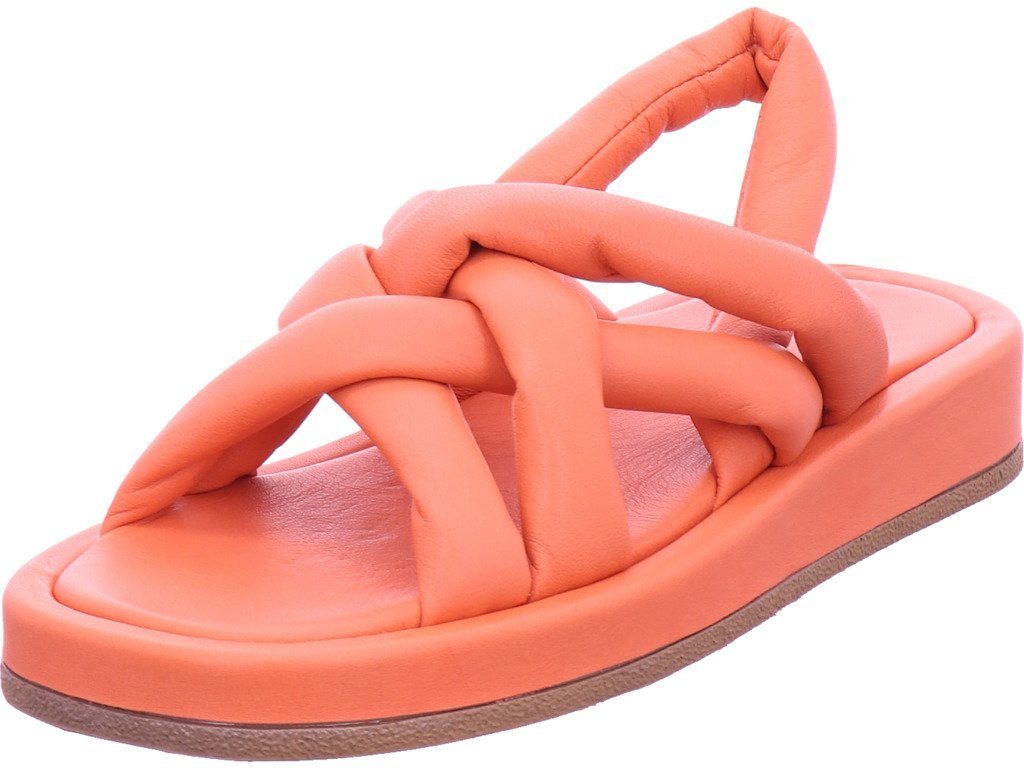 INUOVO »Inuovo Damen Sandale Sandalette Sommerschuhe orange 857005« Slipper