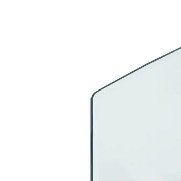 vidaXL Tischplatte Kaminofen Glasplatte 120x60 cm (1 St)