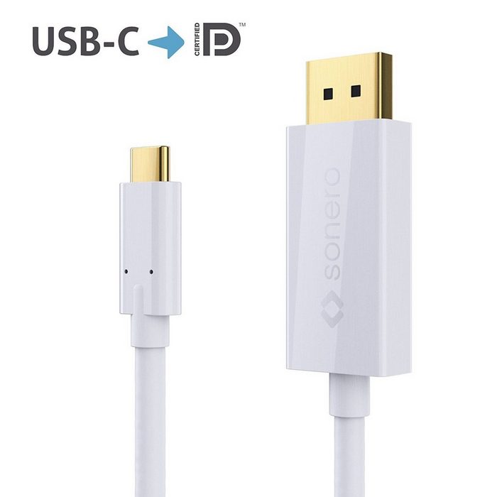 sonero sonero UCC021-015 USB-C auf DisplayPort Kabel USB-Kabel