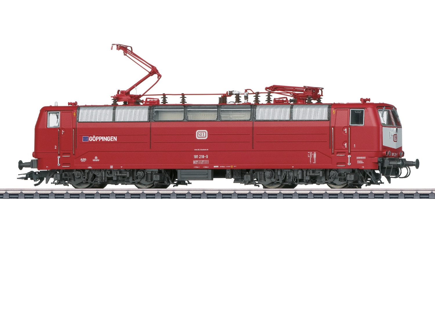 Märklin Elektrolokomotive Baureihe 181.2 - 39587, Spur H0, mit Sound und Licht