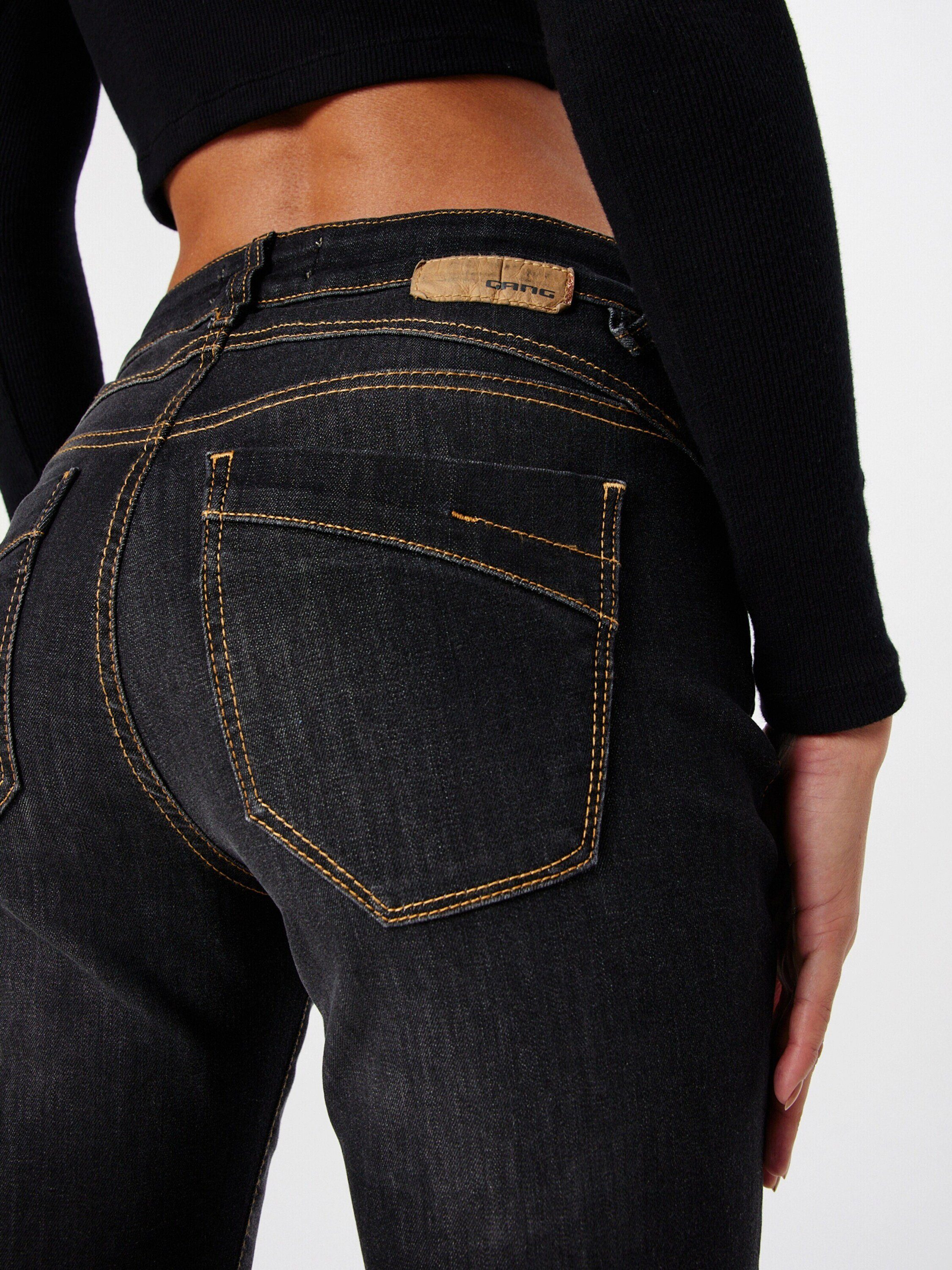 Rubina Details, 7/8-Jeans Weiteres Detail Plain/ohne (1-tlg) GANG