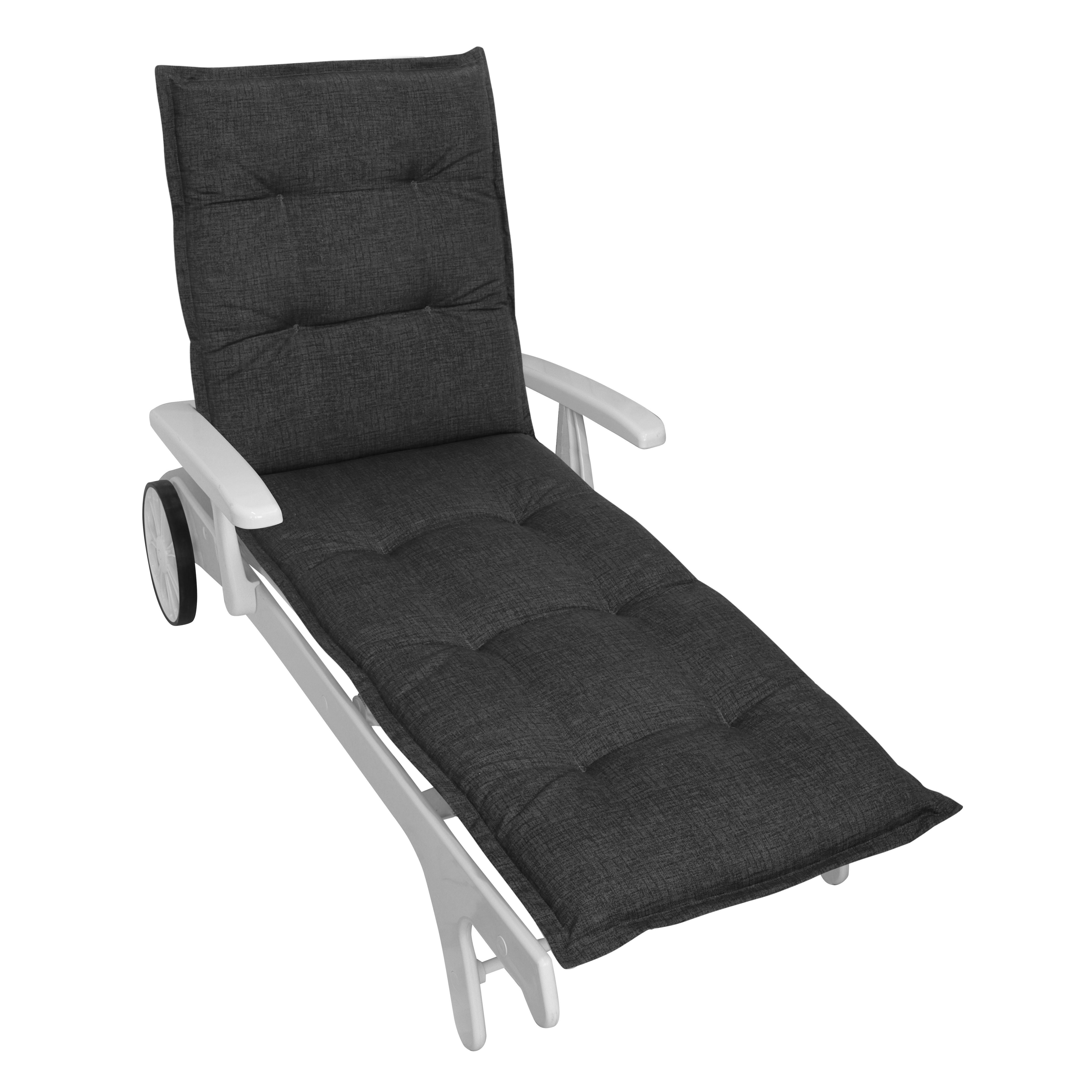 Gardissimo Liegenauflage Premium Auflage für Gartenliege Polsterauflage, (1 St., 1 Auflage), UV-beständig für Gartenliegen