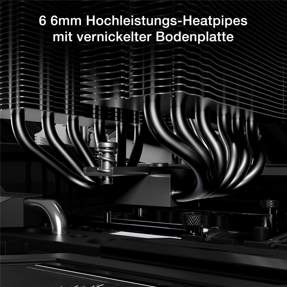be quiet! Gehäuselüfter Pure Rock Pro 3 LX Black – Bild 3 von 5