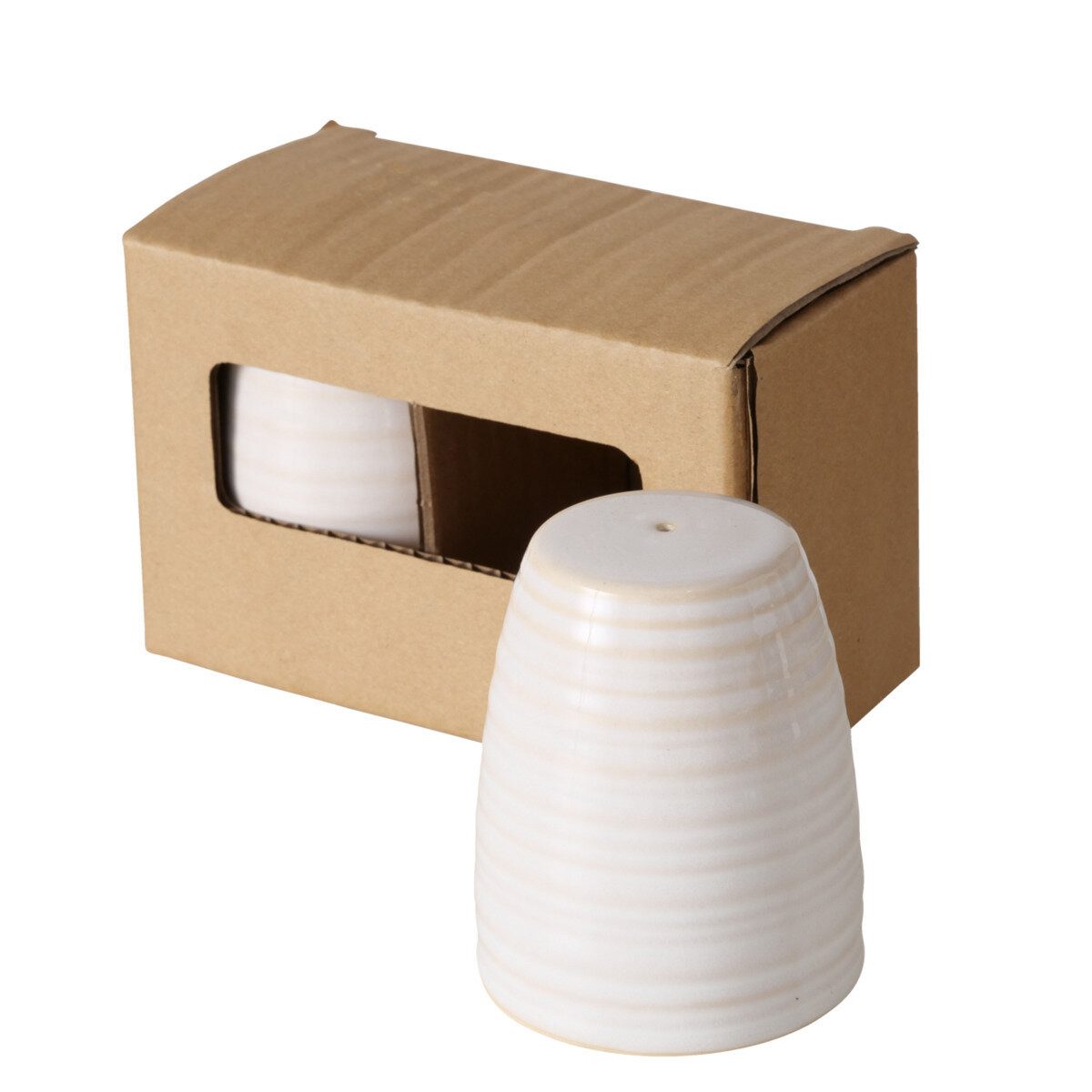 BOLTZE GRUPPE GmbH Gewürzbehälter Salz- und Pfefferstreuer JONAH, 8 cm, Keramik, (einzeln, einzeln)