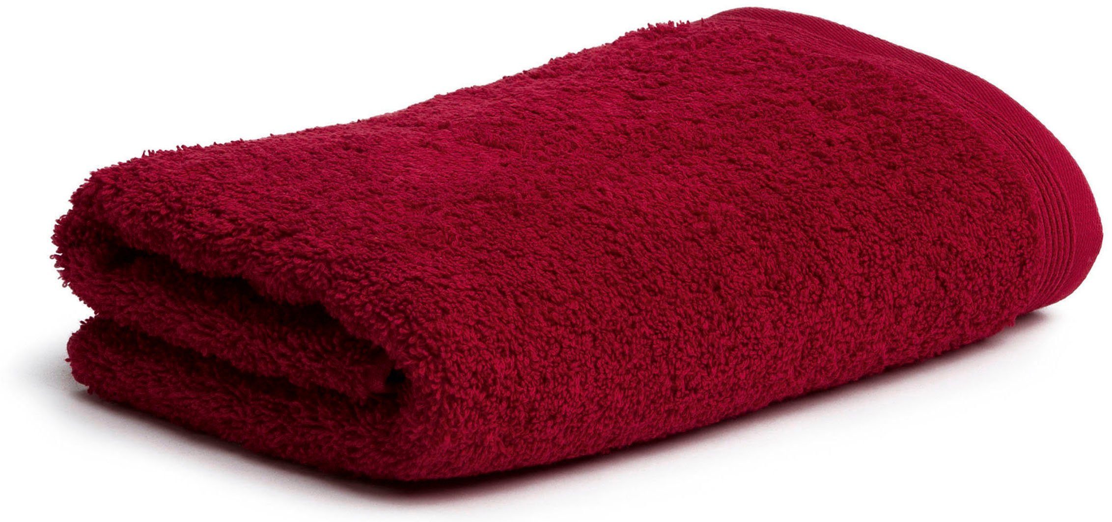 Möve Handtücher Superwuschel, Walkfrottee (1-St), Handtuch mit Bordüre, 100% Premium Cotton Baumwolle, einfarbig, weich