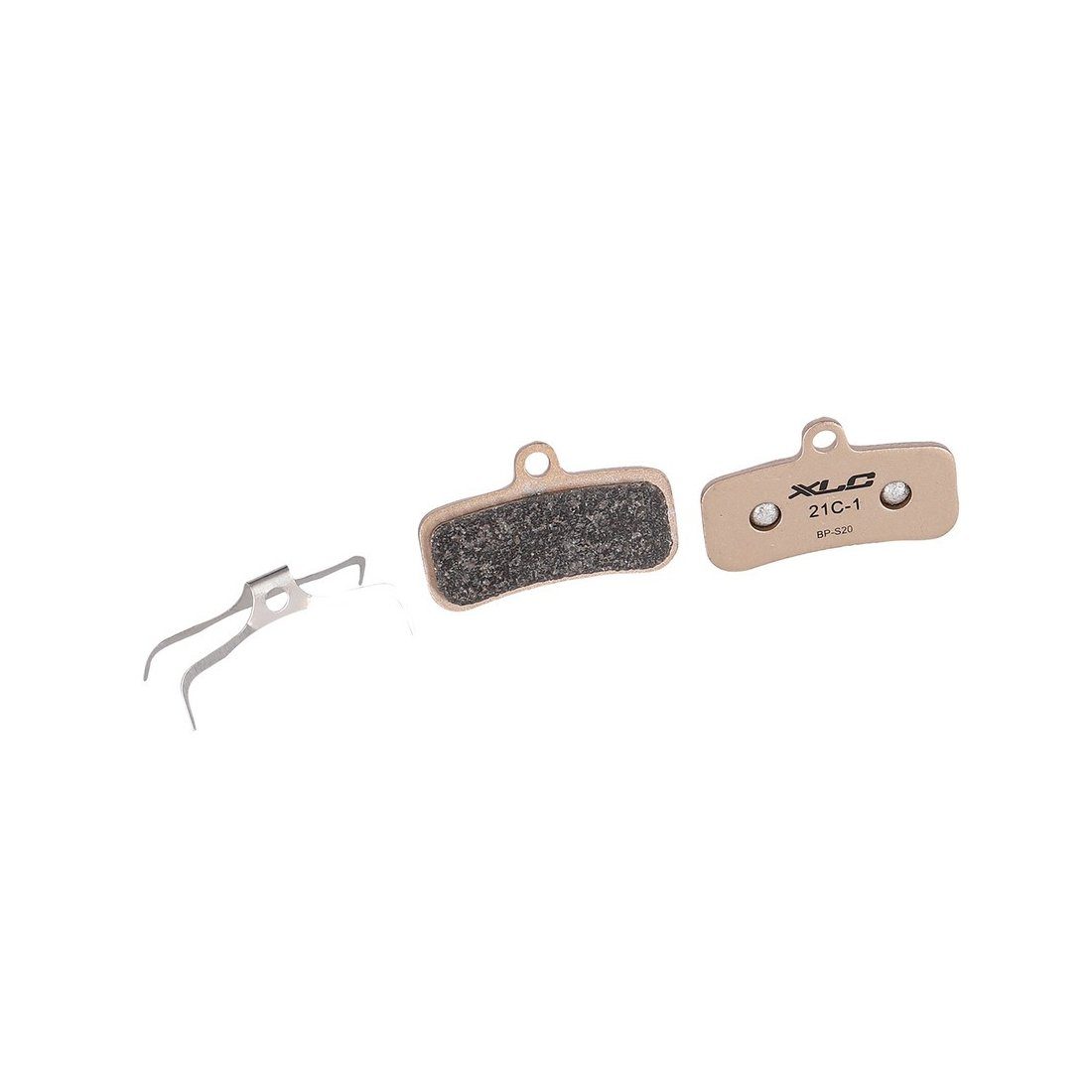 XLC Bremsbelag Scheibenbremsbeläge für Shimano Saint, TRP Quadiem, Quadiem SL (0-St)