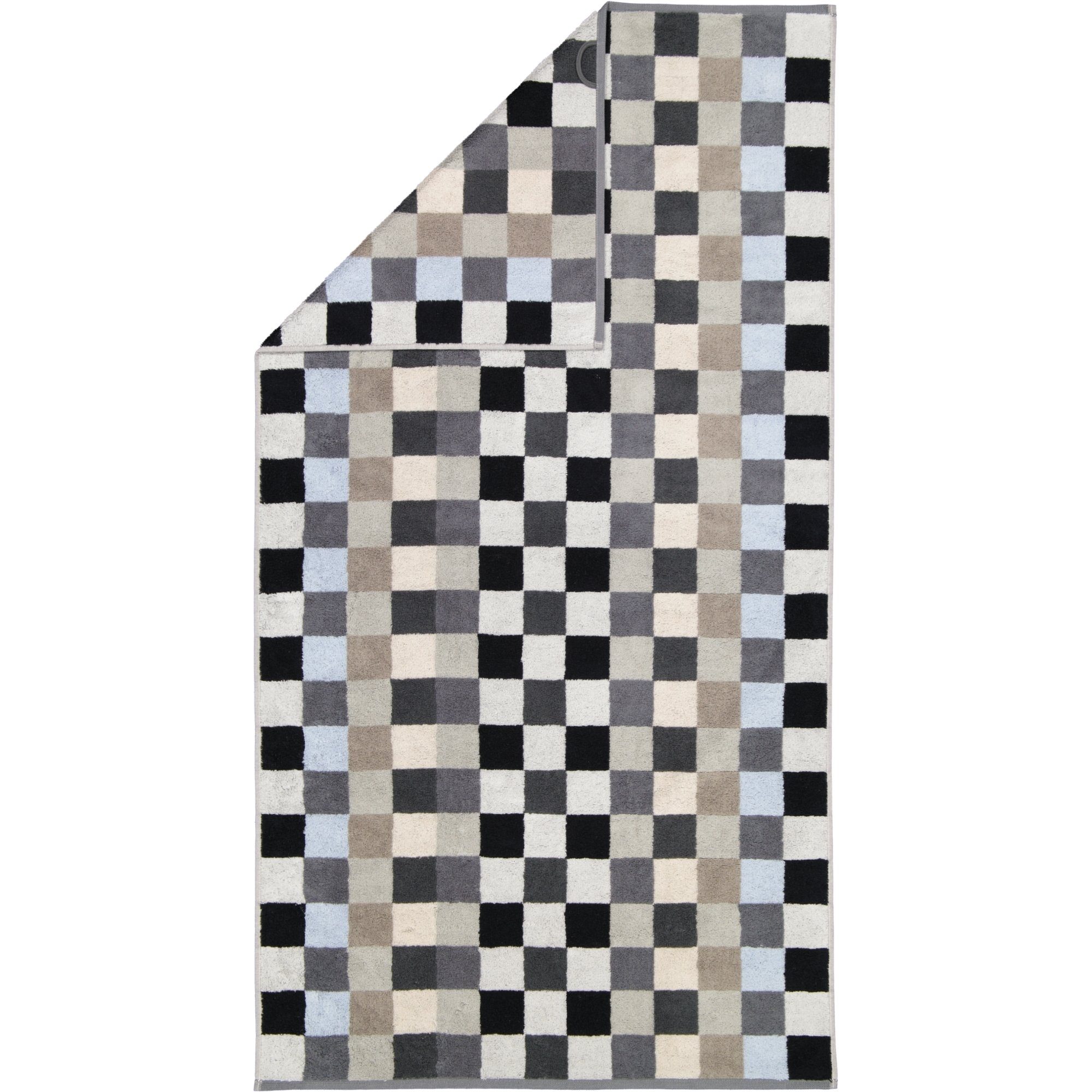 Cawö Duschtuch Duschtuch "Unique Karo", Jacquard, günstig online kaufen
