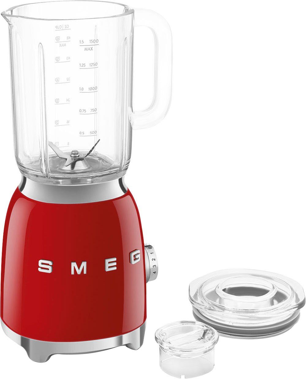 Smeg Standmixer BLF03RDEU, 800 W