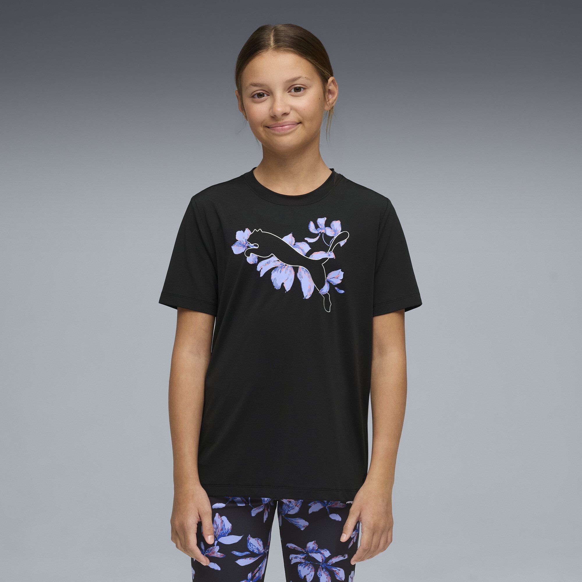 PUMA T-Shirt Essentials Training Logo Graphic T-Shirt Mädchen