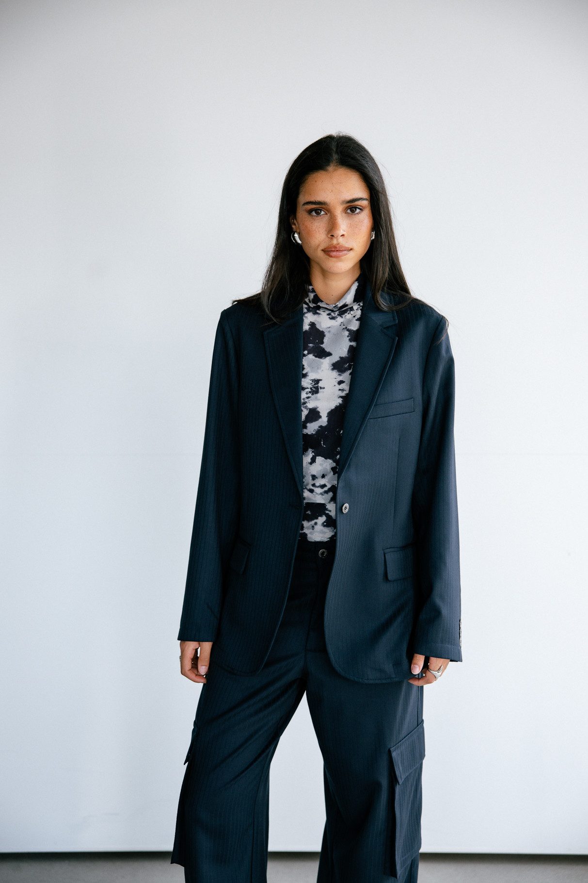 Freeman T. Porter Jackenblazer Maria Crown - lässiger Oversize Blazer - Freeman T. Porter