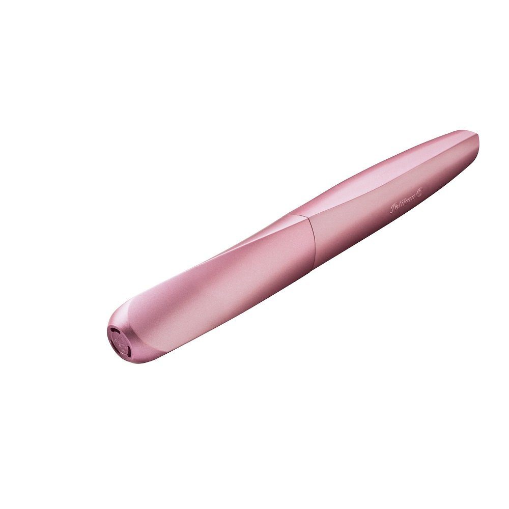 Pelikan Füller 1 Füller P457 Twist für Rechts-& Linkshänder mit M-Feder rose, (1-tlg)